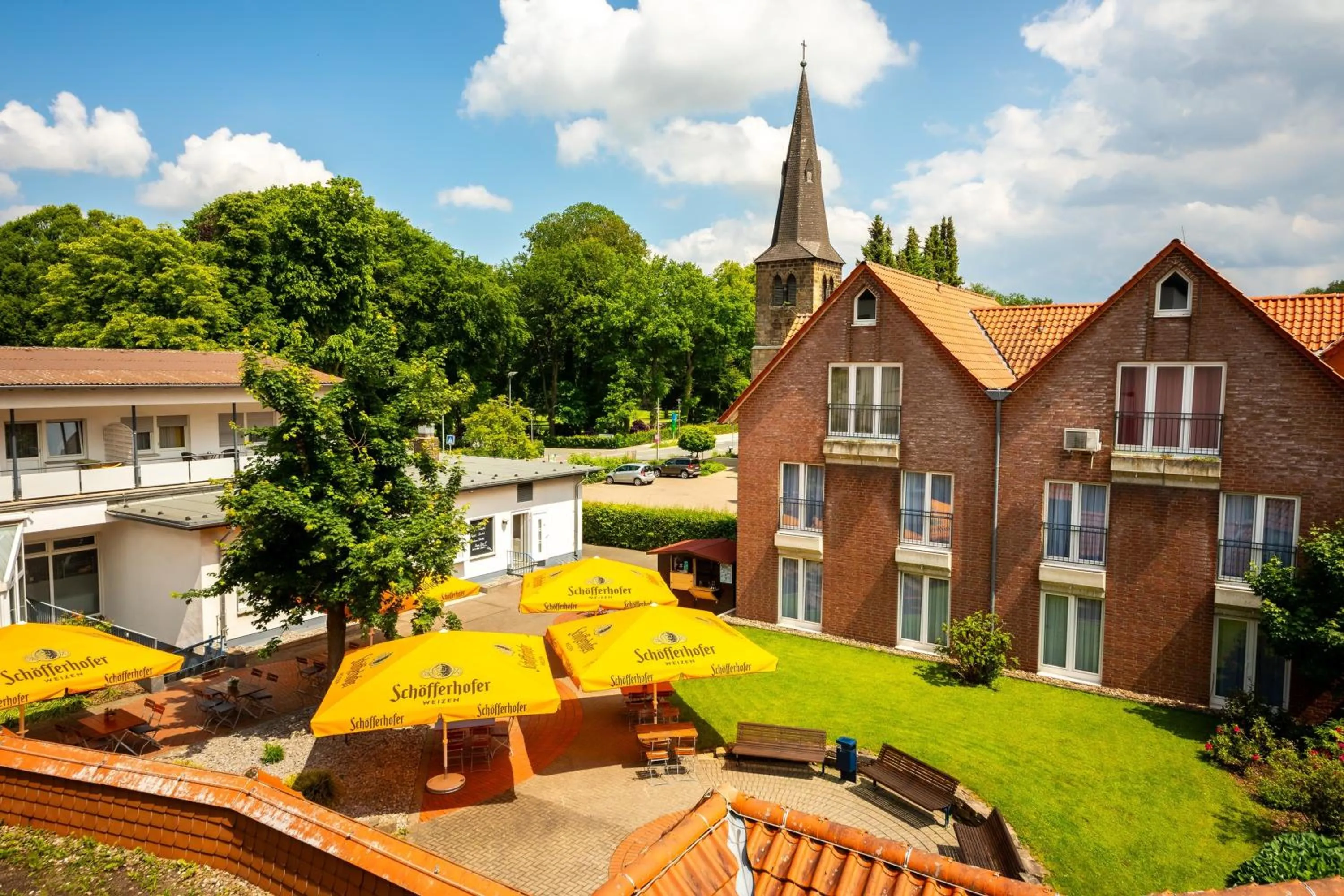 Property building in Hotel am Park Bad Driburg