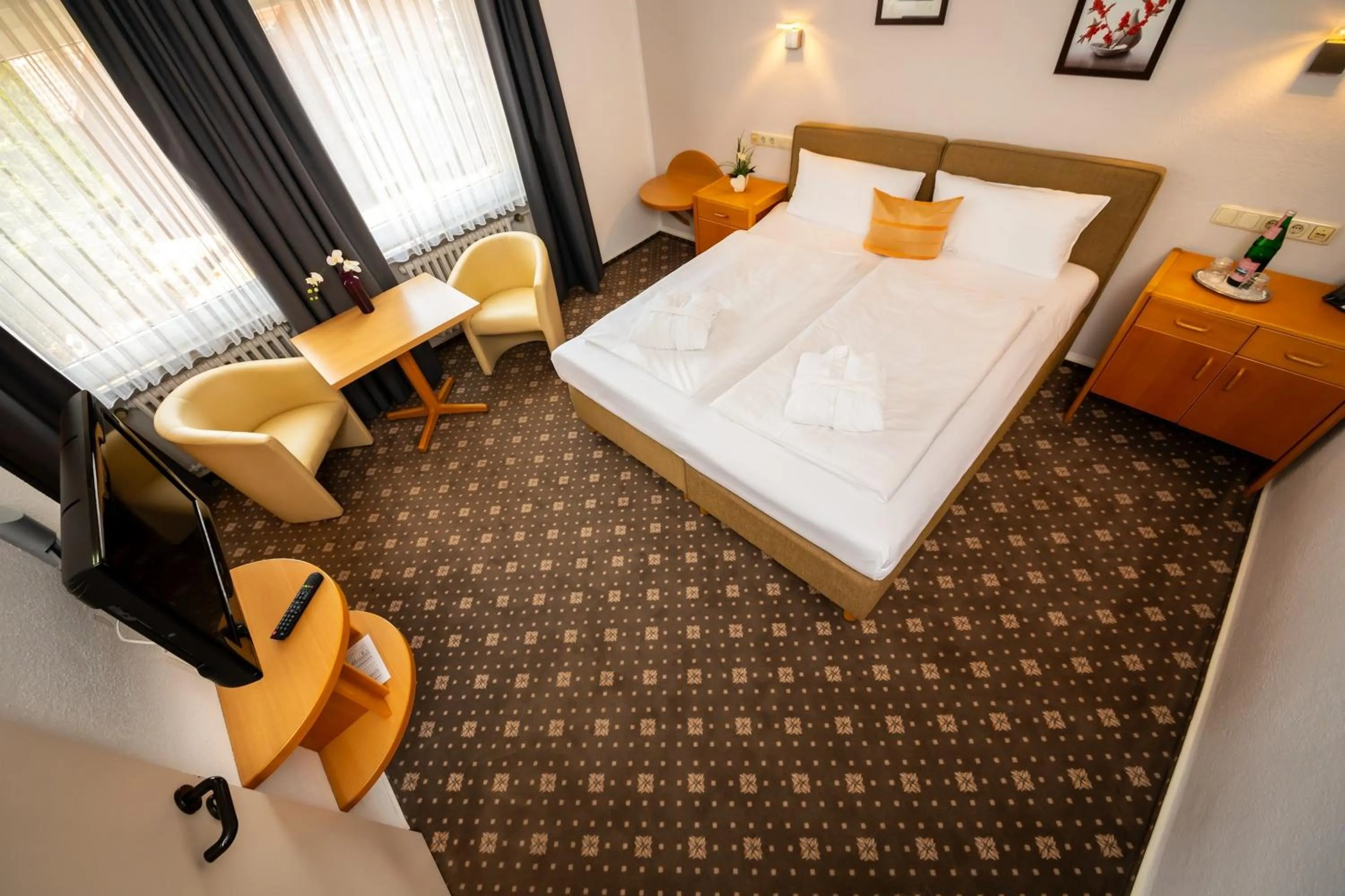 Photo of the whole room, Bed in Hotel am Park Bad Driburg