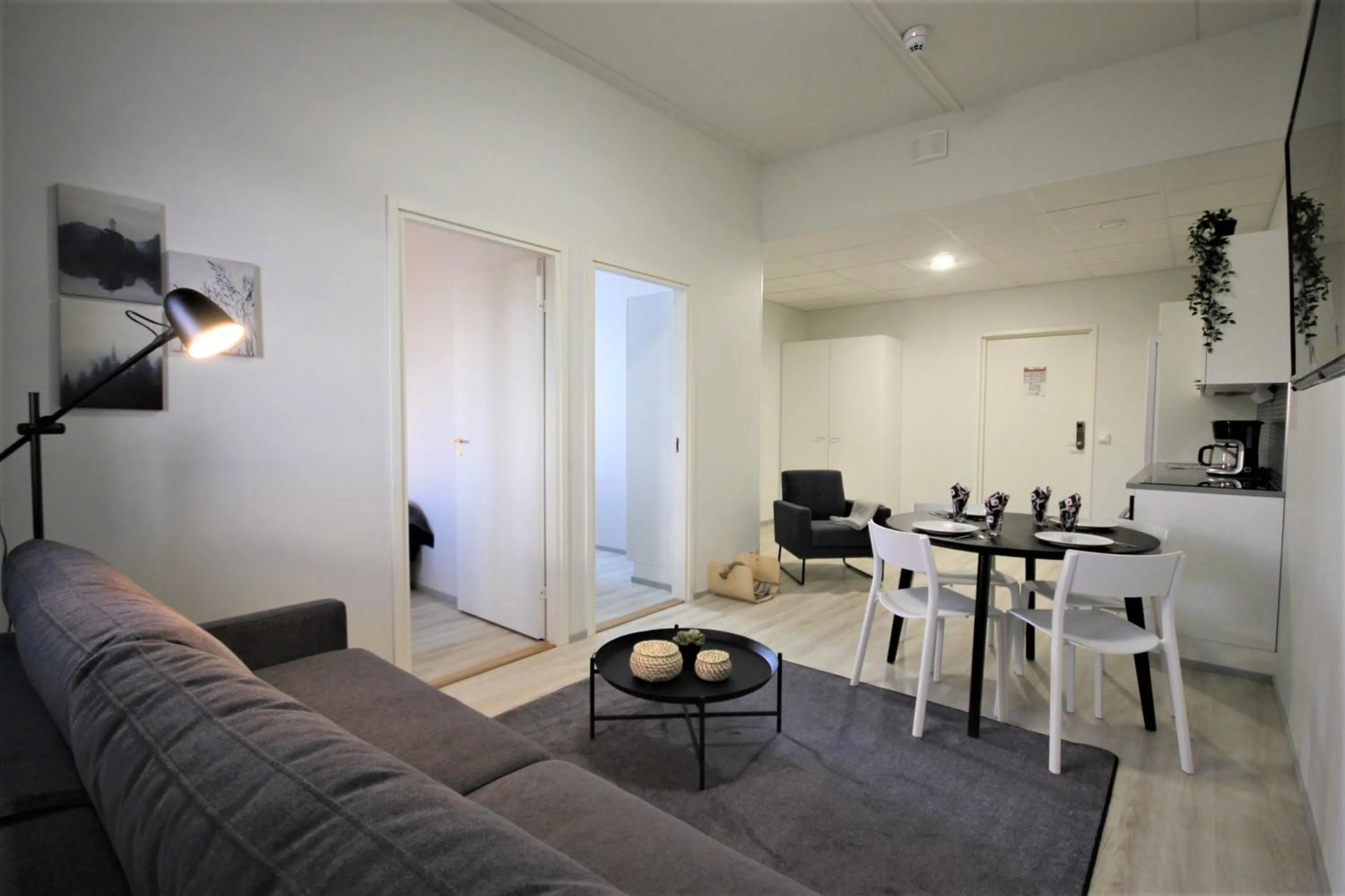 Living room in Forenom Aparthotel Kuopio