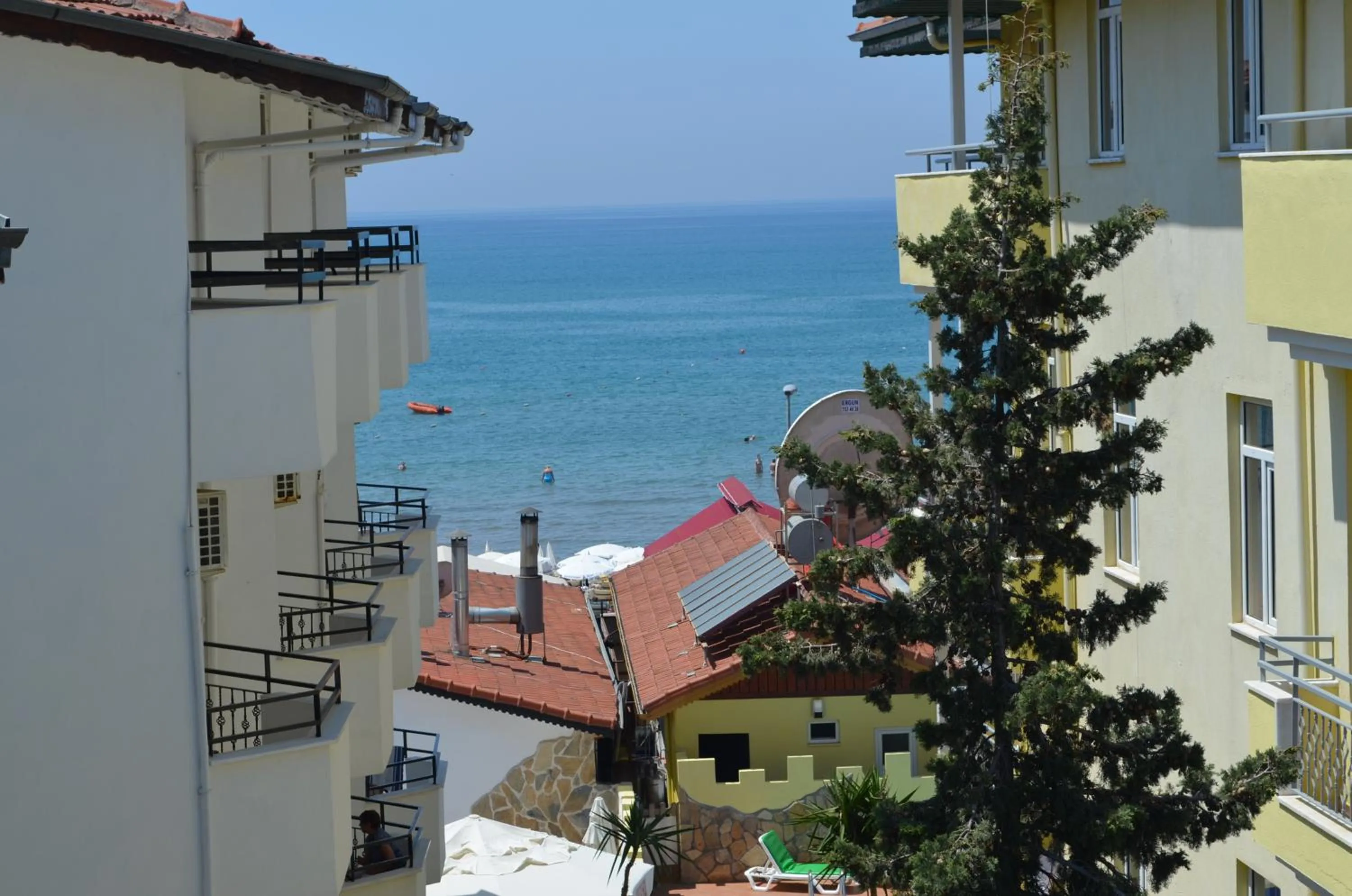 Balcony/Terrace in Delphin Hotel Side