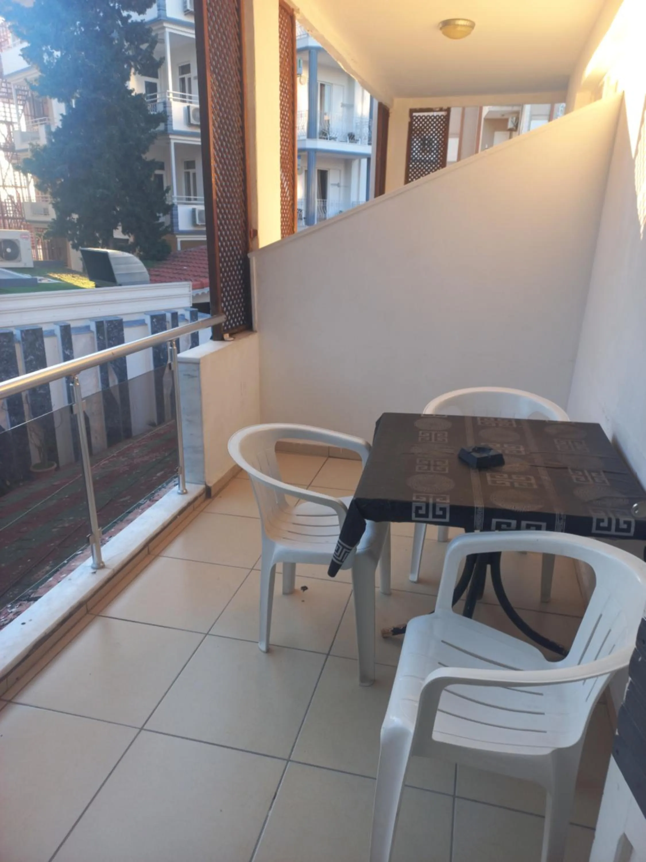 Balcony/Terrace in Delphin Hotel Side