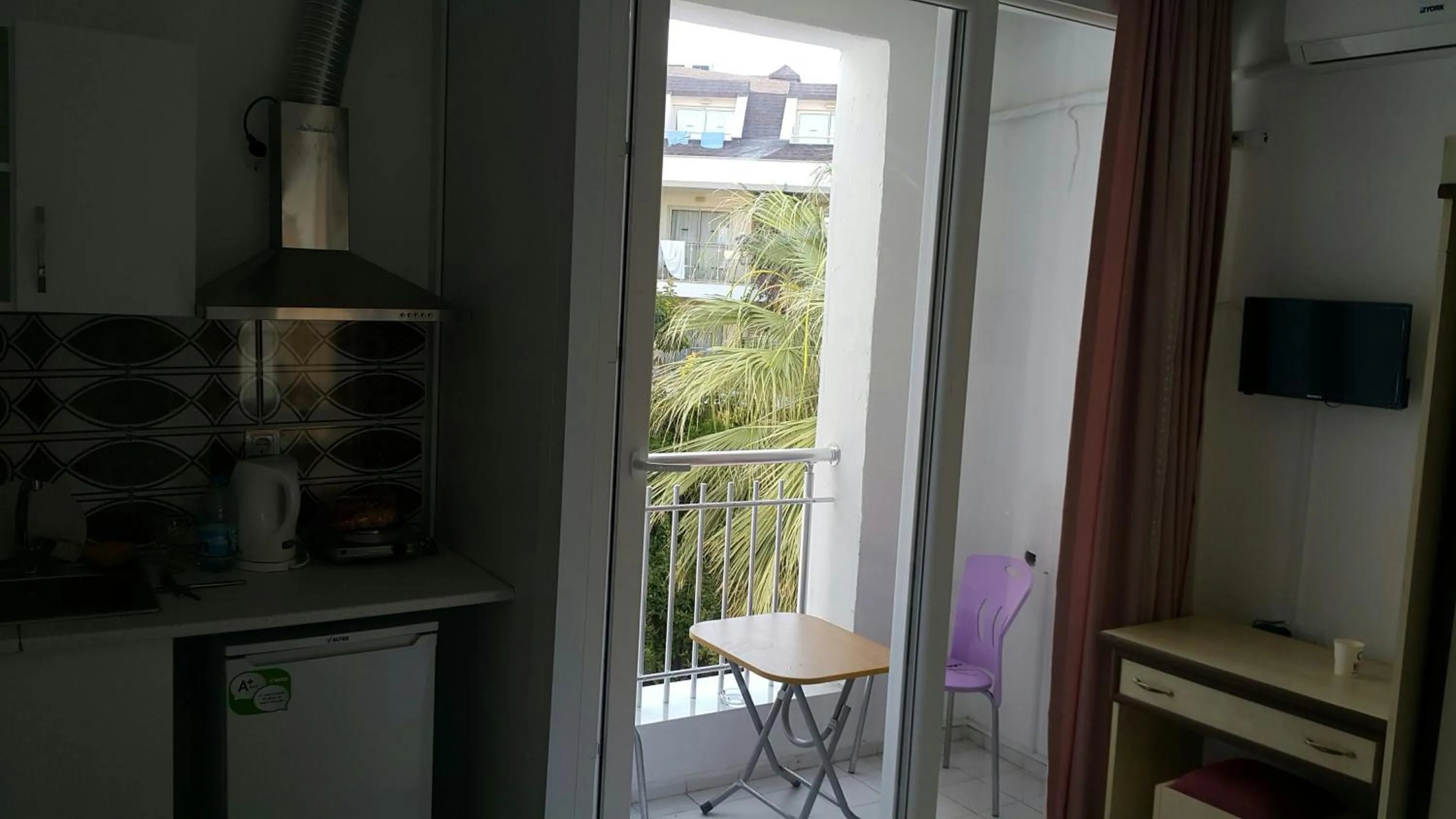 Balcony/Terrace in Delphin Hotel Side