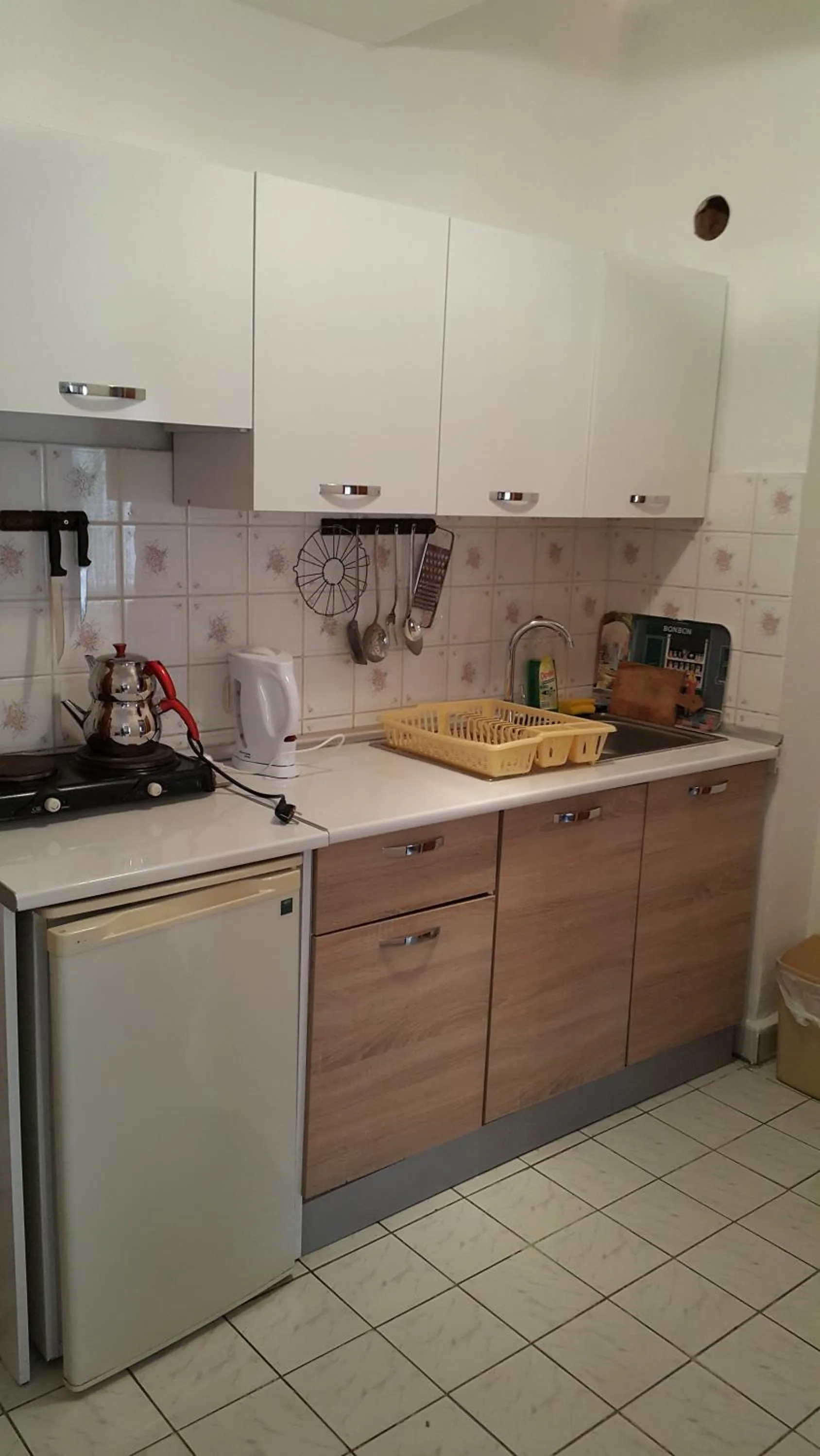 Kitchen or kitchenette in Delphin Hotel Side