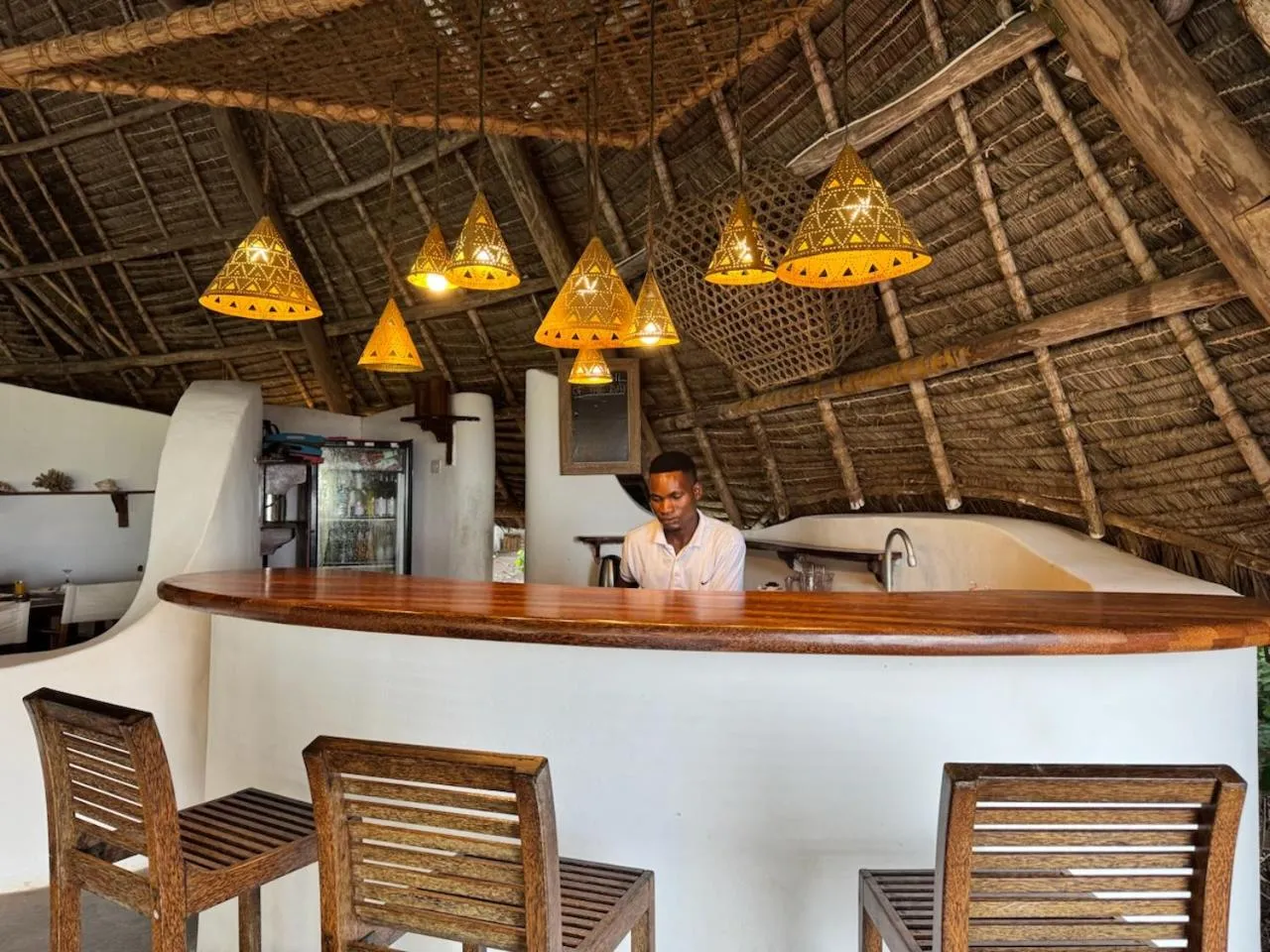 Lounge or bar in Unguja Lodge