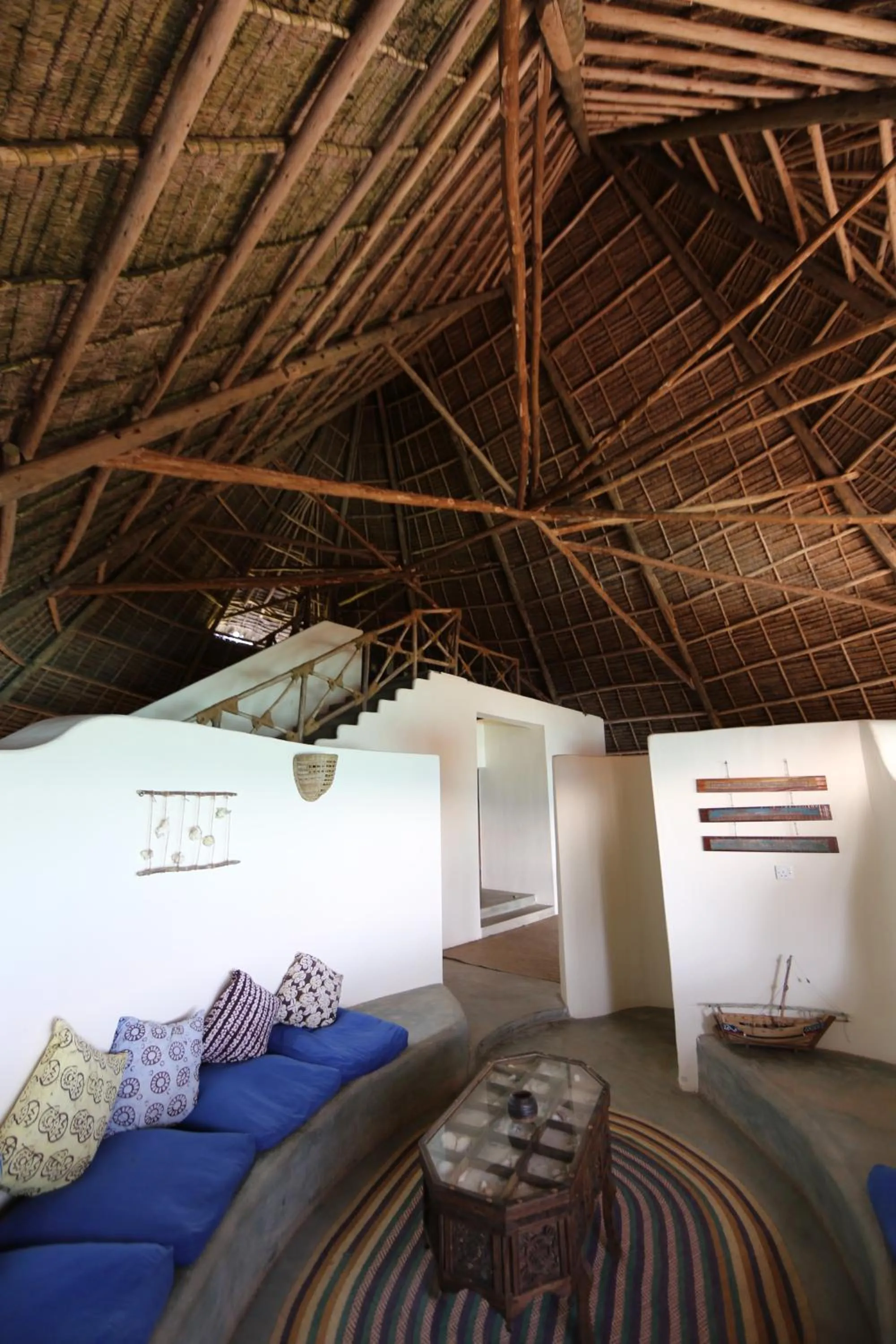Living room in Unguja Lodge