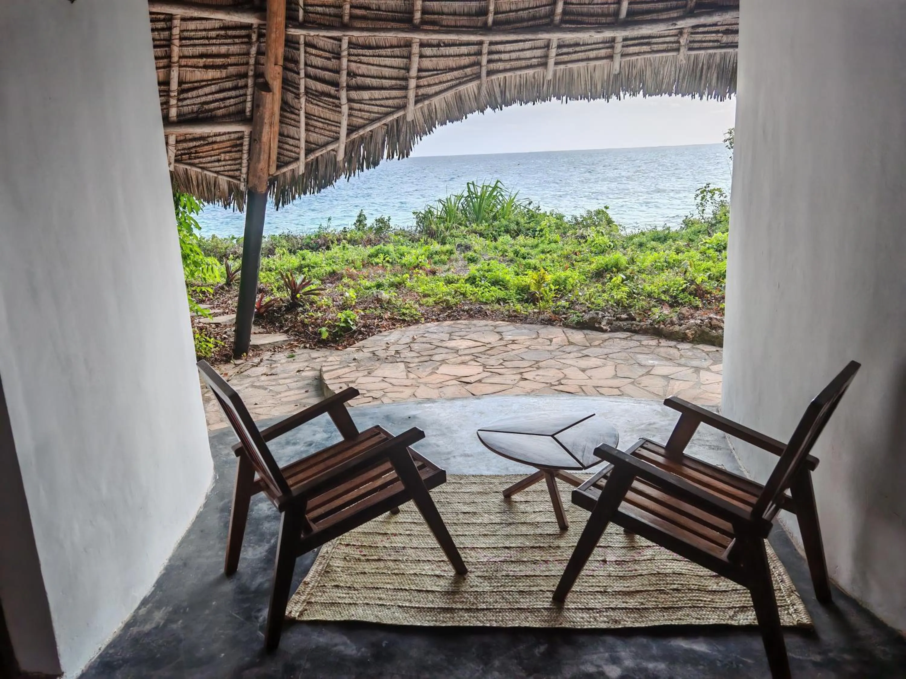 Patio in Unguja Lodge