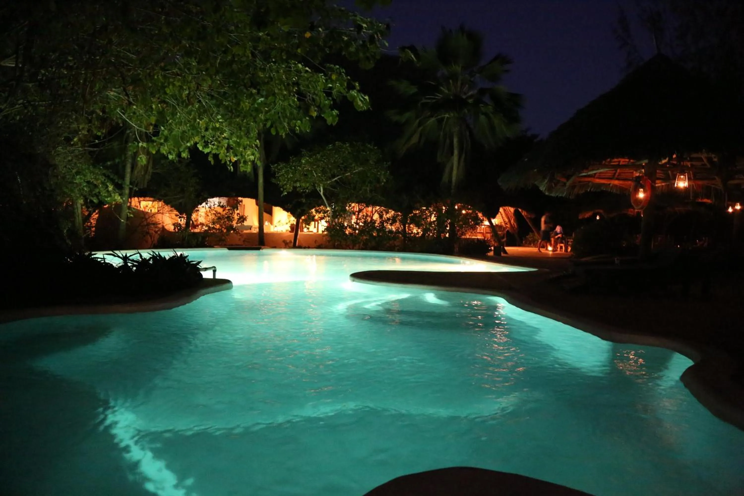 Swimming pool in Unguja Lodge