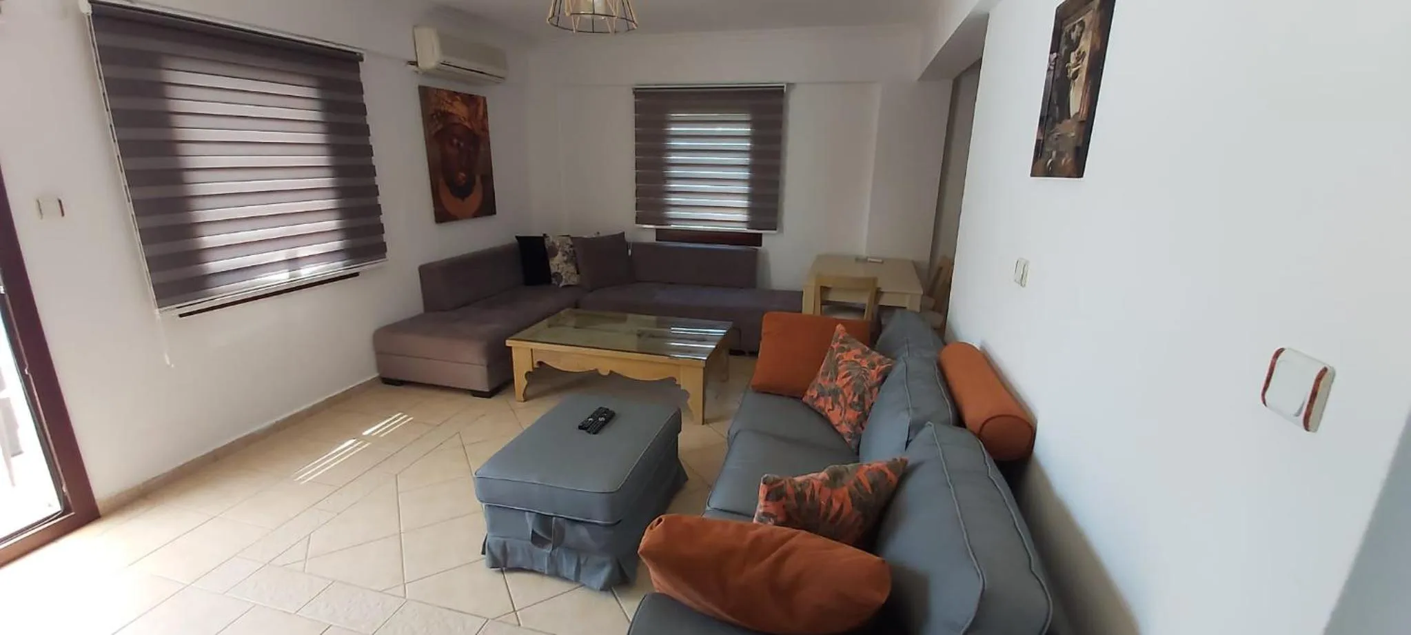 Living room in The Mara Suite