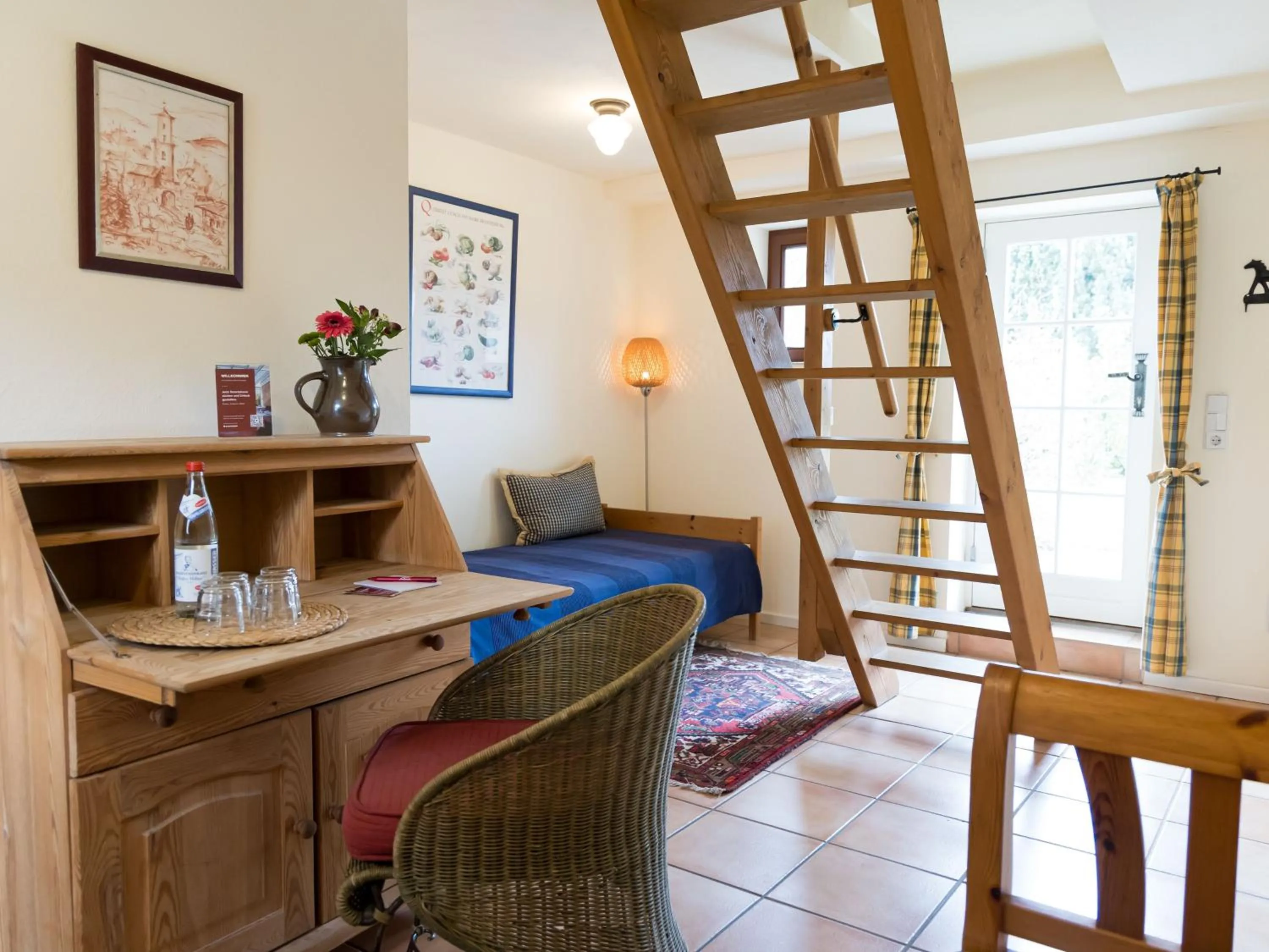 Bed in Landhaus Alte Schmiede