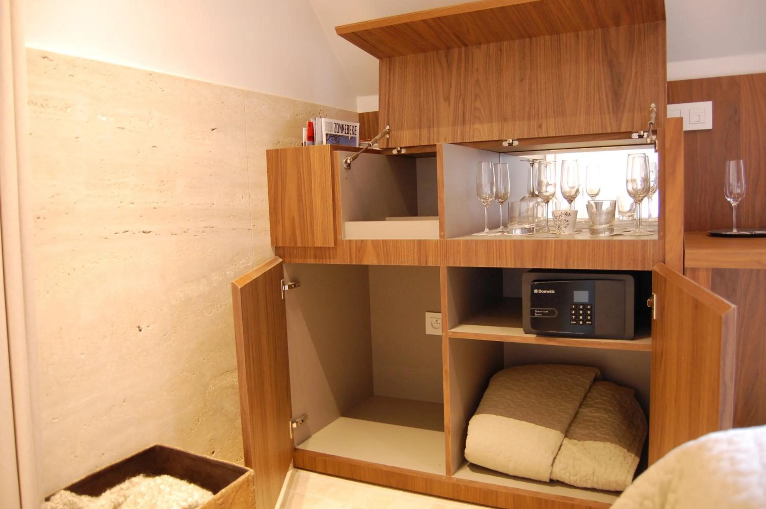 Lounge or bar in B&B Cottage Sandfort