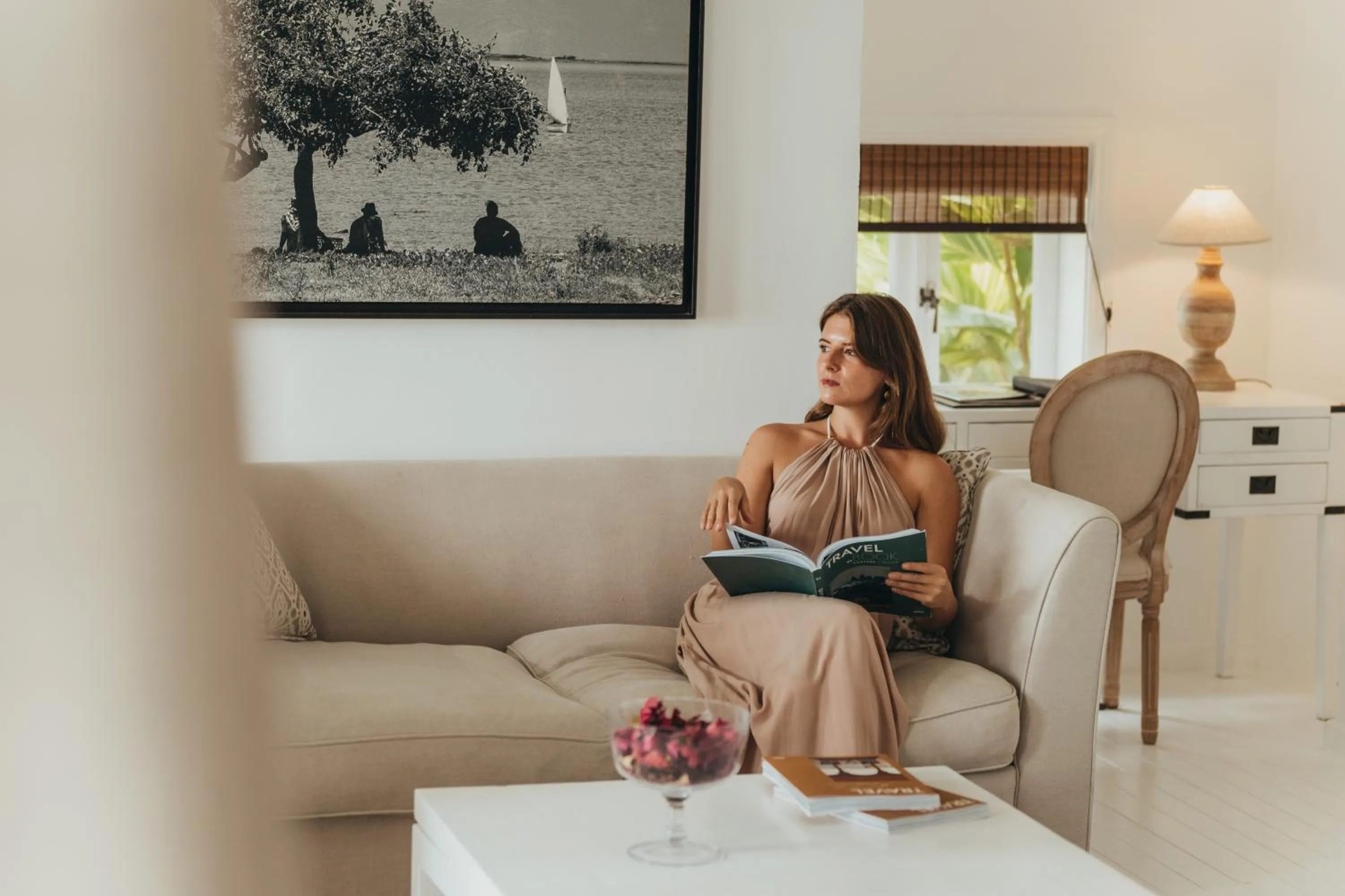 Living room in La Maison 20 Degrés Sud - Relais & Châteaux