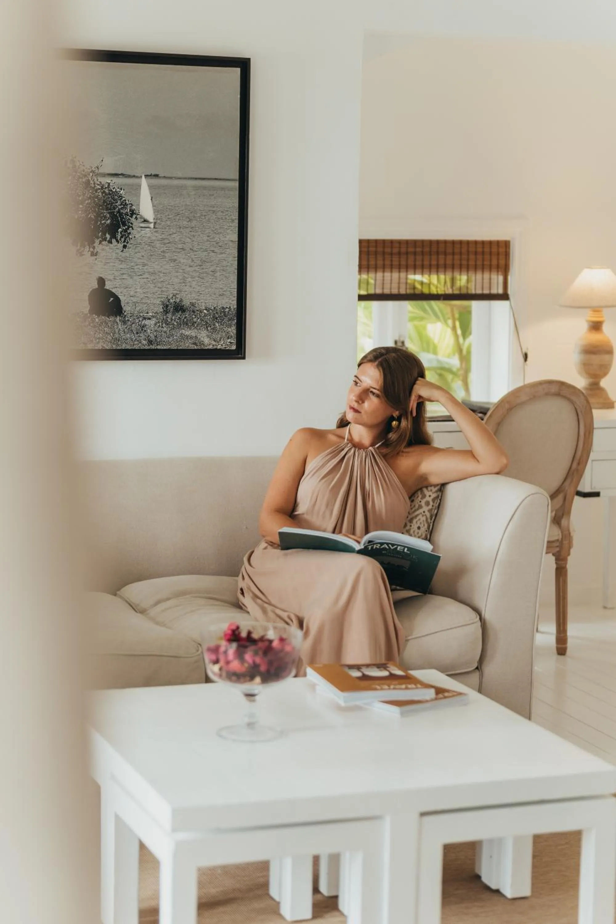 Living room in La Maison 20 Degrés Sud - Relais & Châteaux