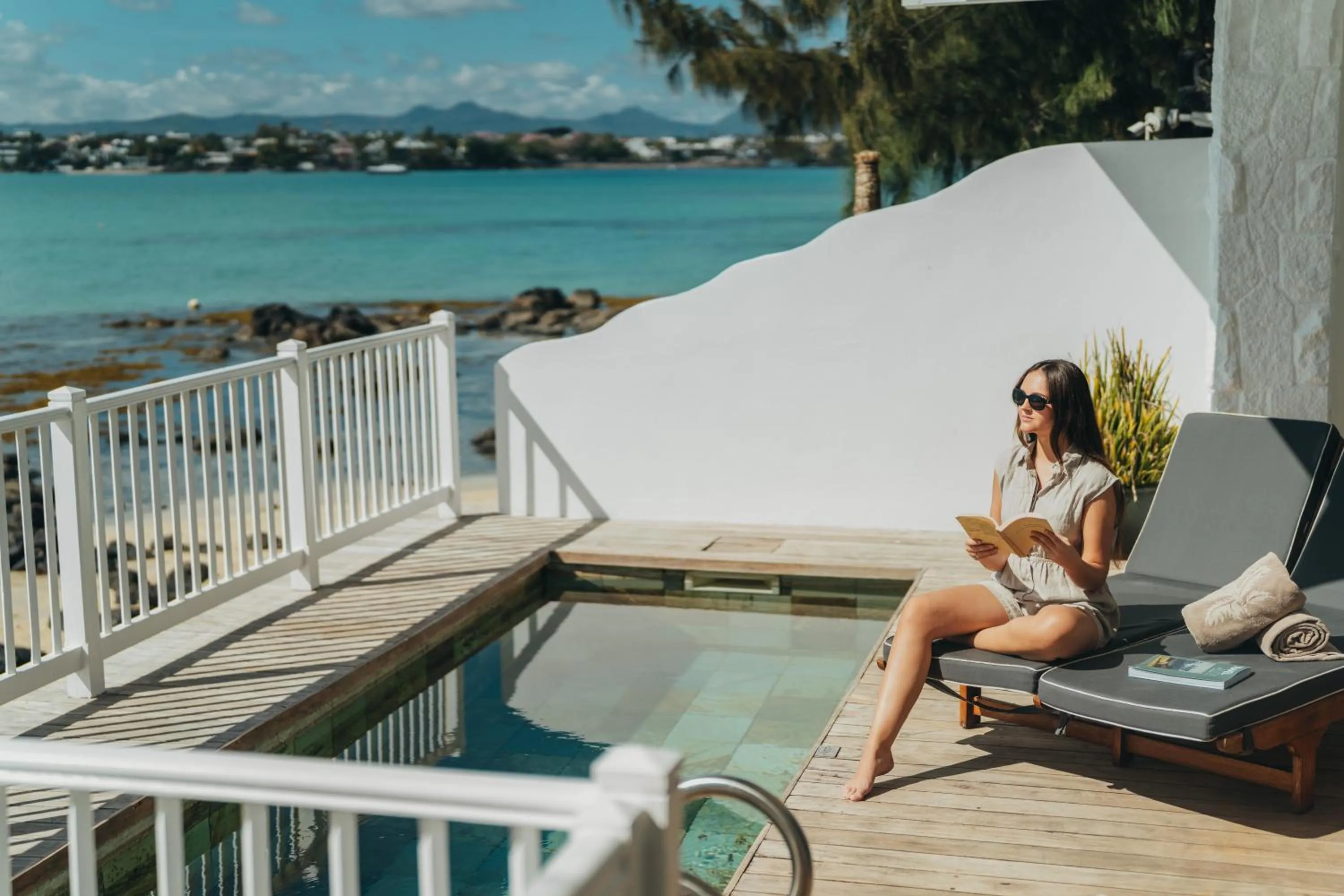 Sea view in La Maison 20 Degrés Sud - Relais & Châteaux