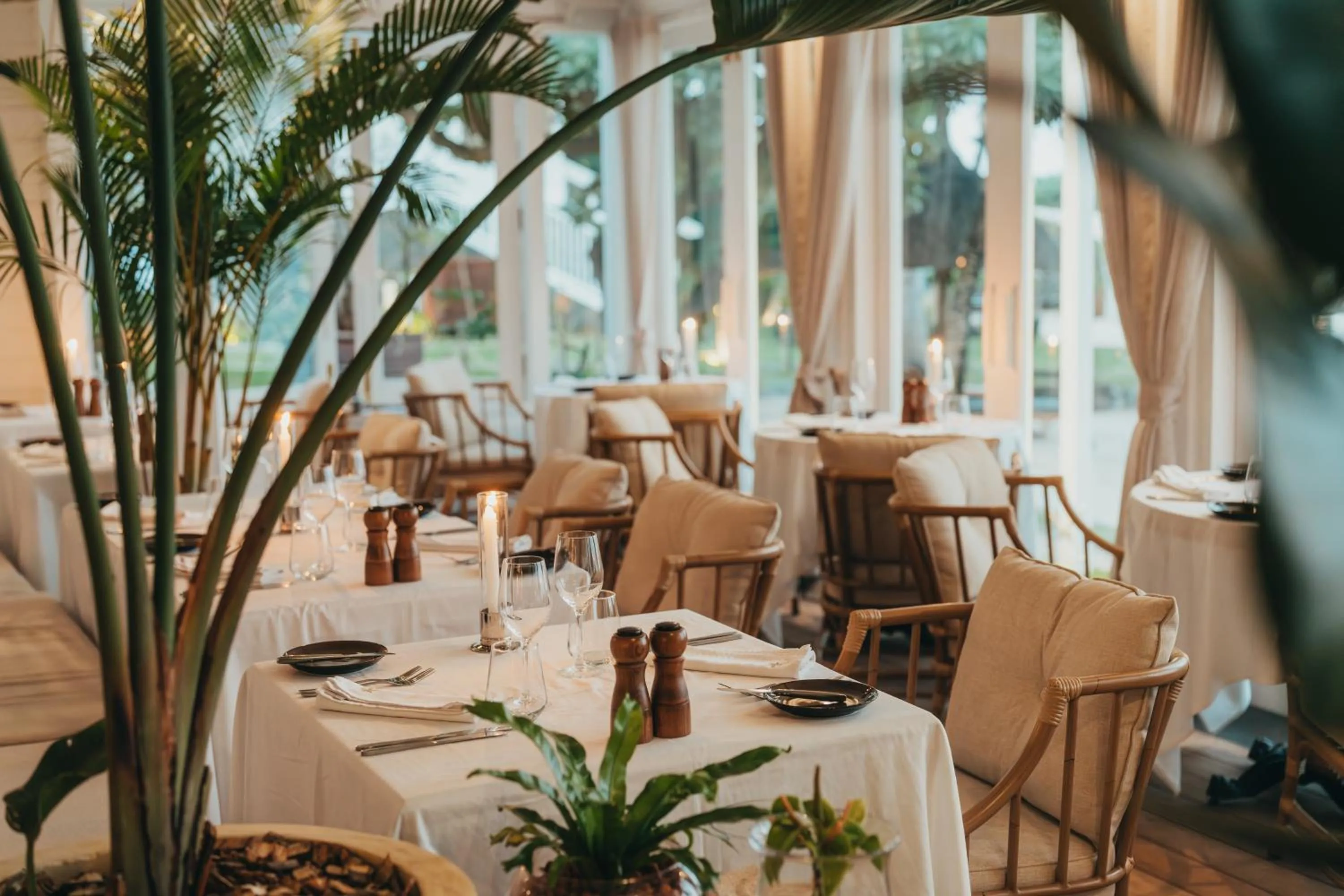Dining area in La Maison 20 Degrés Sud - Relais & Châteaux