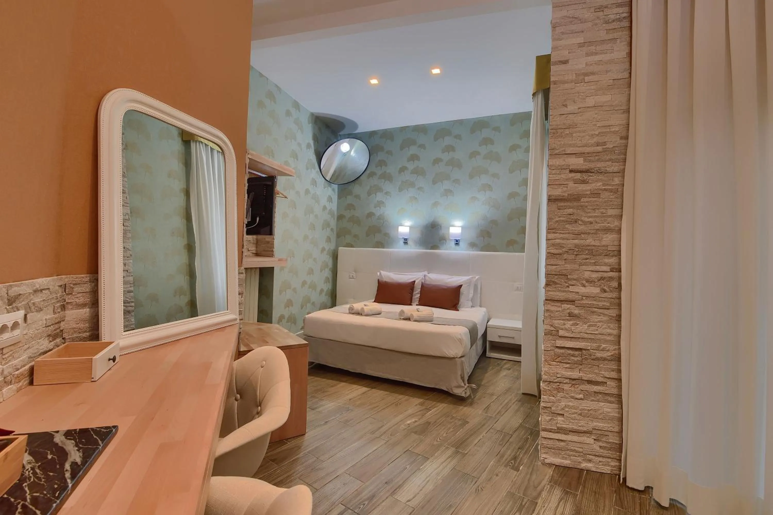 Bed in Rome Vatican Inn