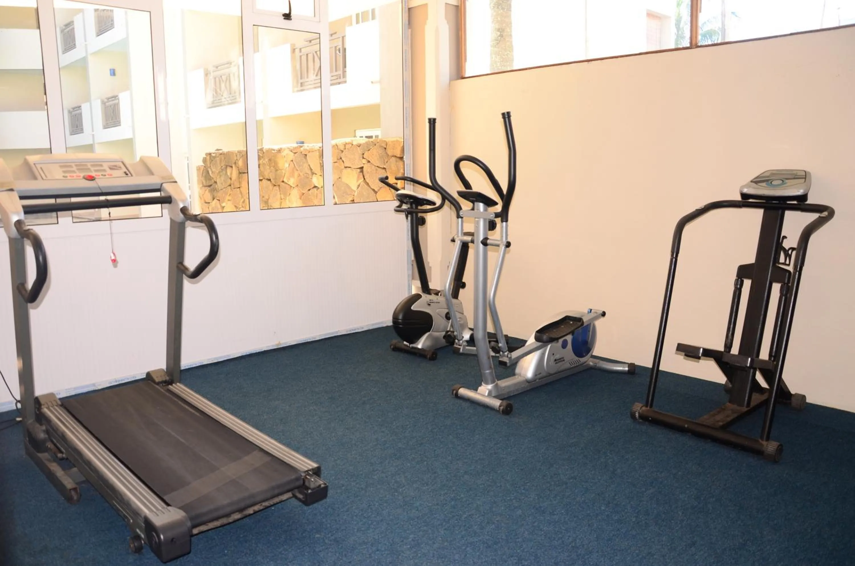 Fitness centre/facilities in Le Grand Bleu Hotel