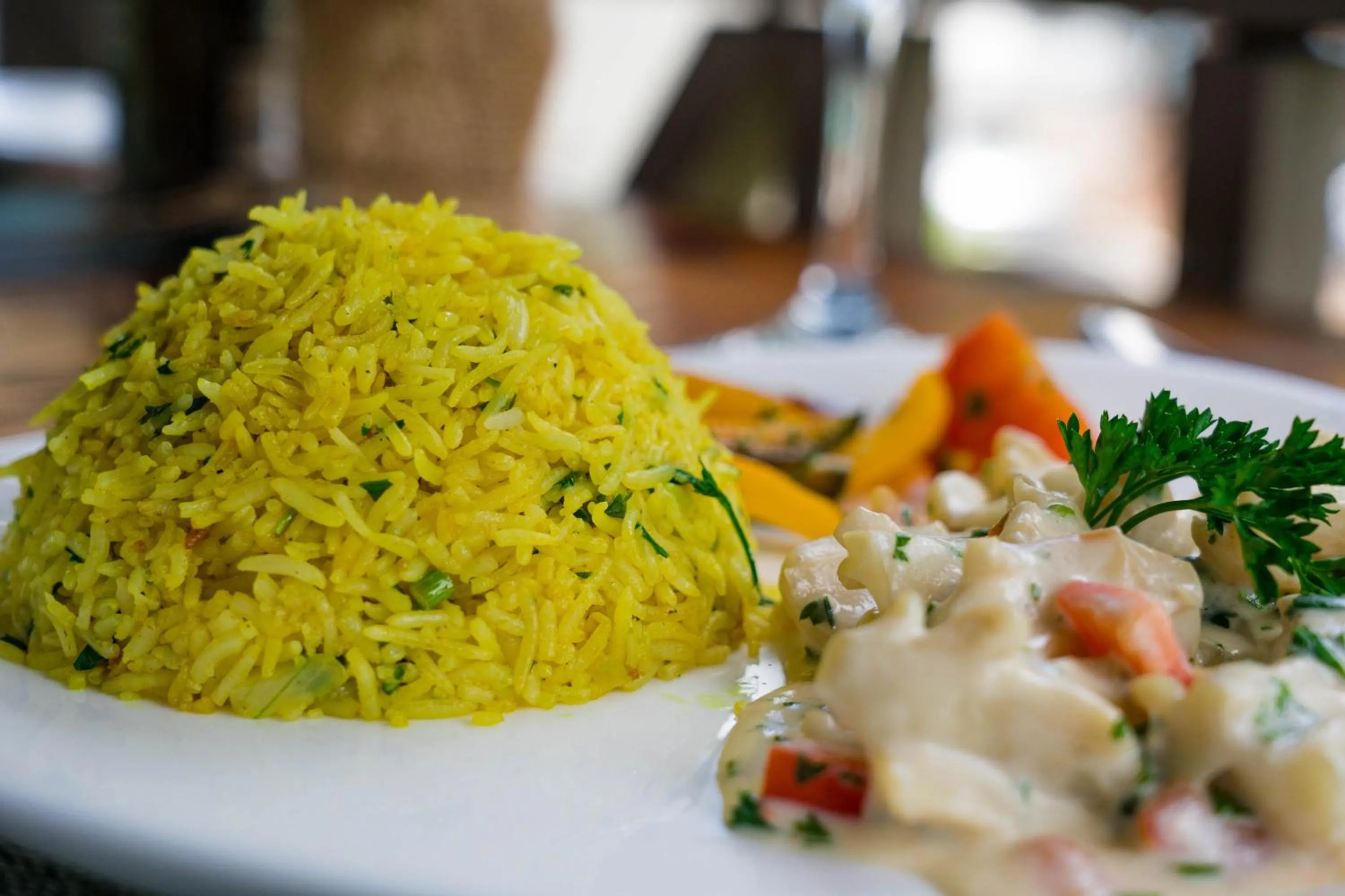 Restaurant/places to eat in Le Grand Bleu Hotel