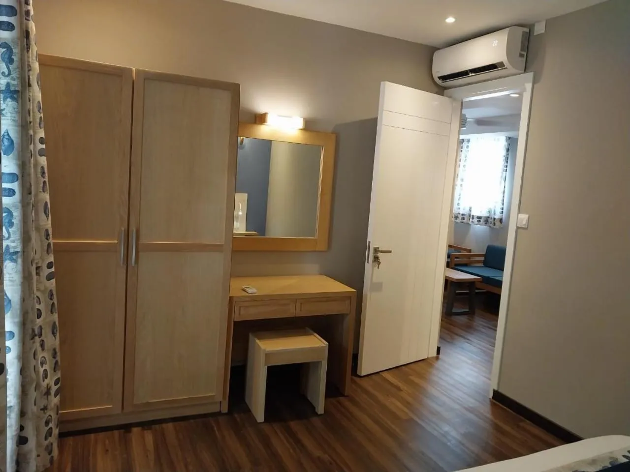 Bedroom in Le Grand Bleu Hotel