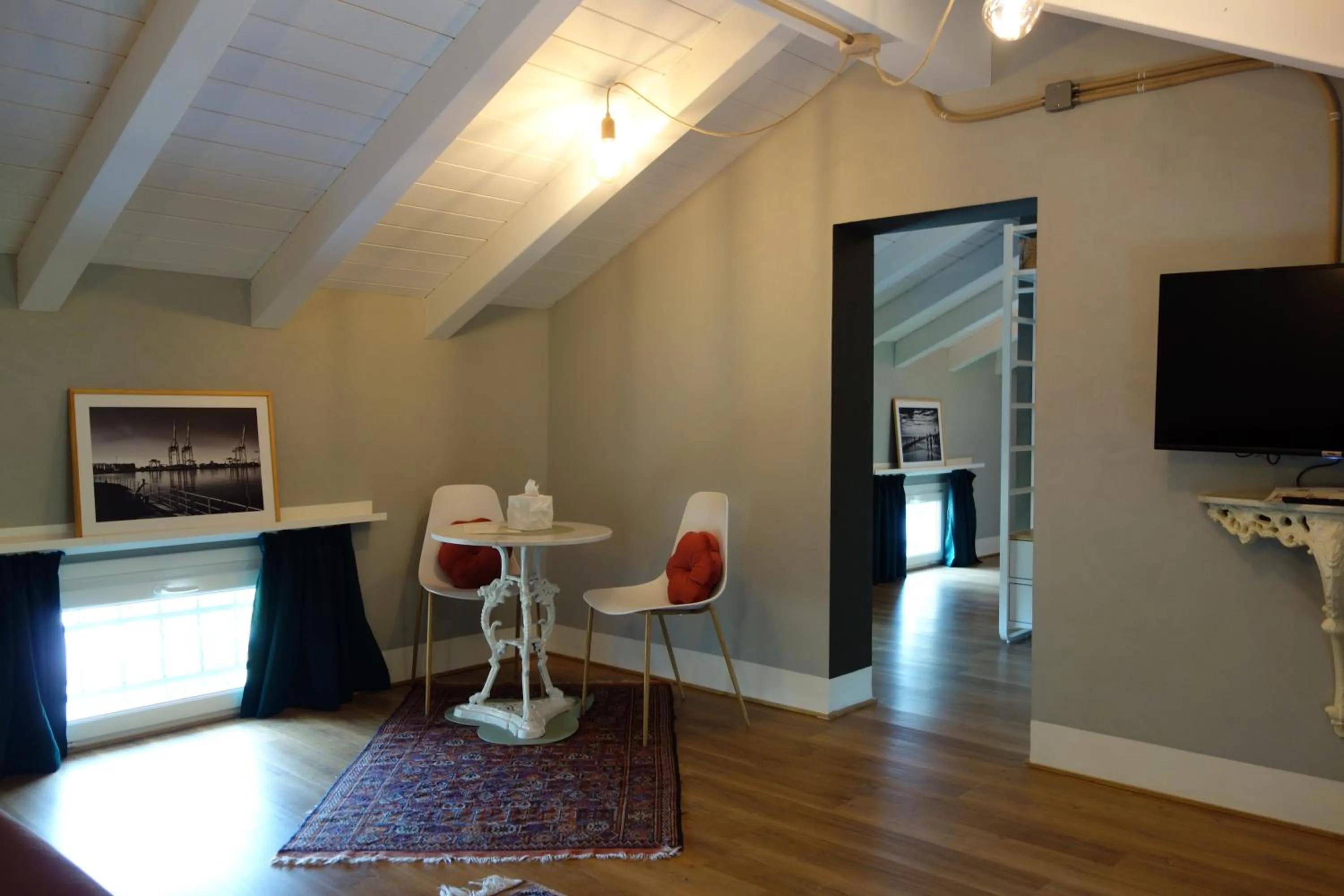 Living room in Capriccio Art Hotel