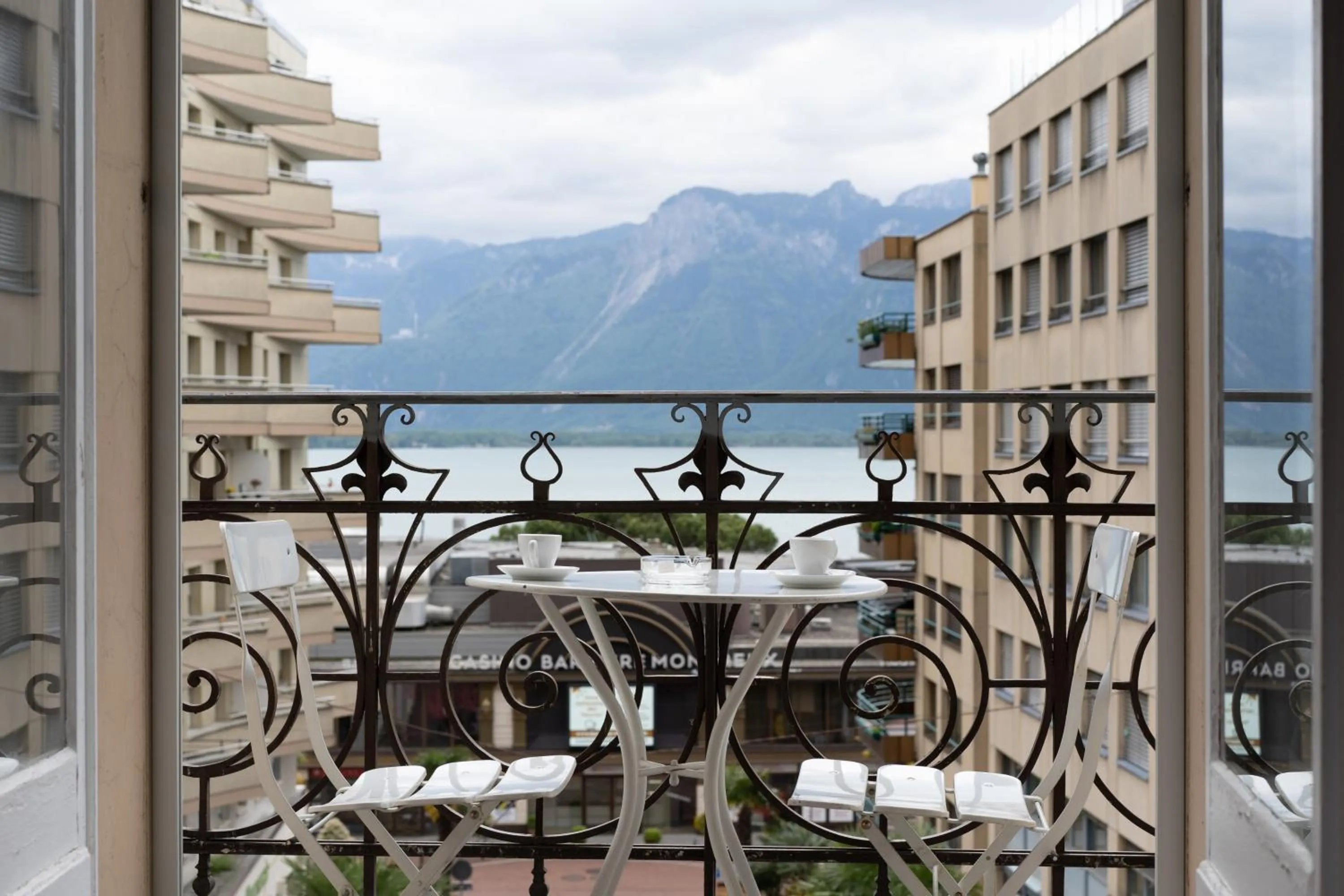 Balcony/Terrace in J5 Hotels Helvetie & La Brasserie