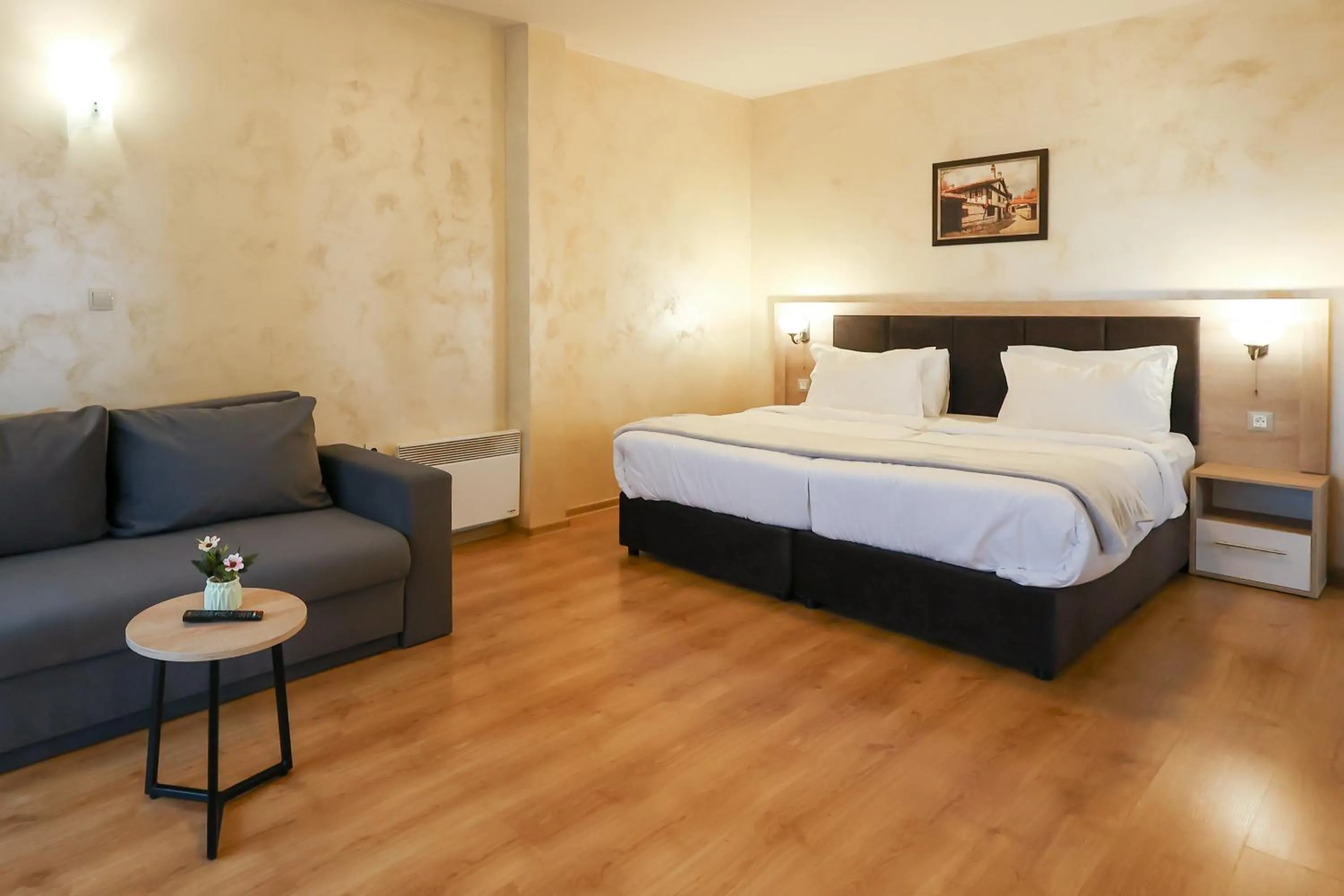 Bed in Smartr Green Wood Hotel & Spa