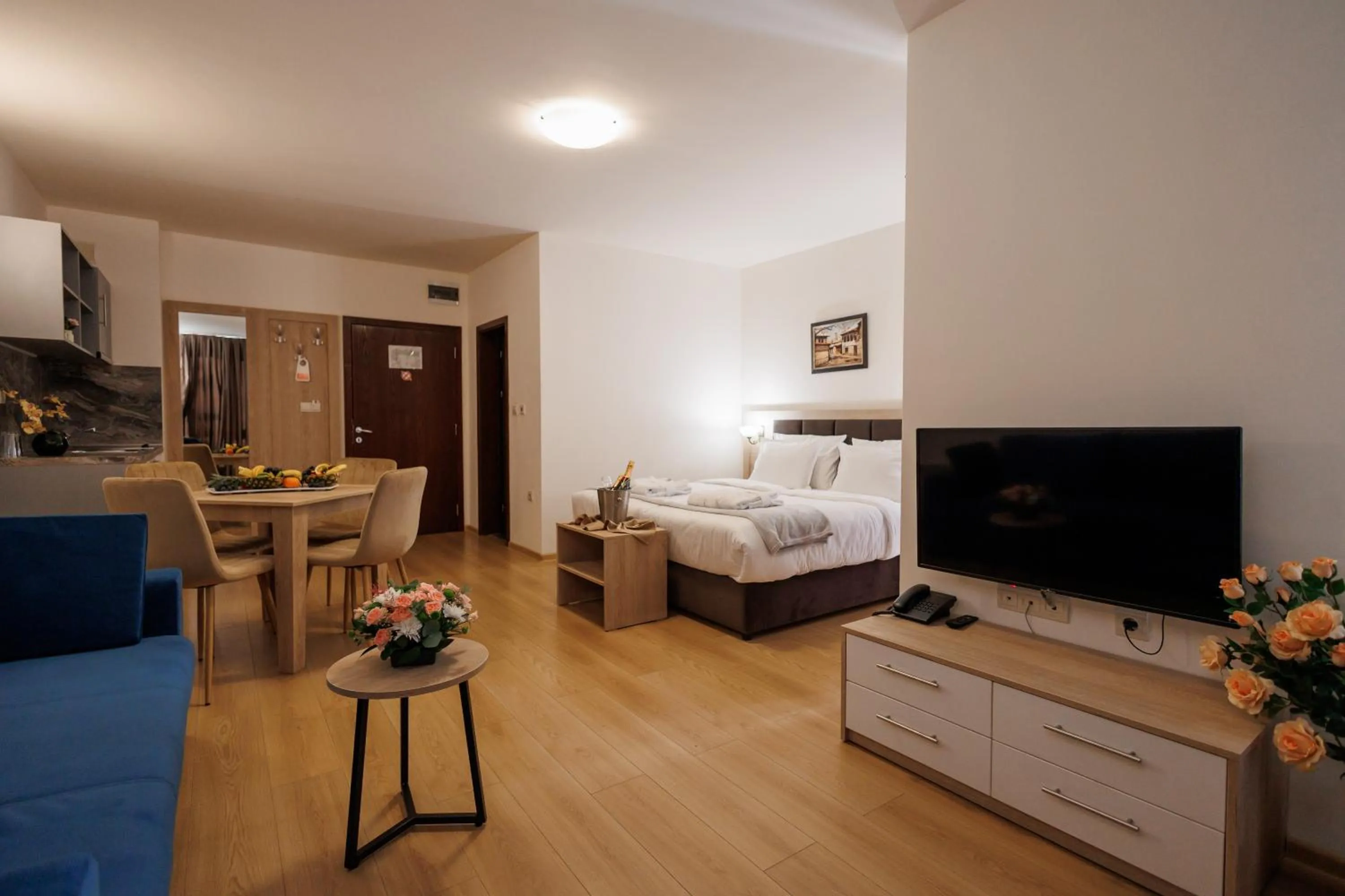 Bed in Smartr Green Wood Hotel & Spa