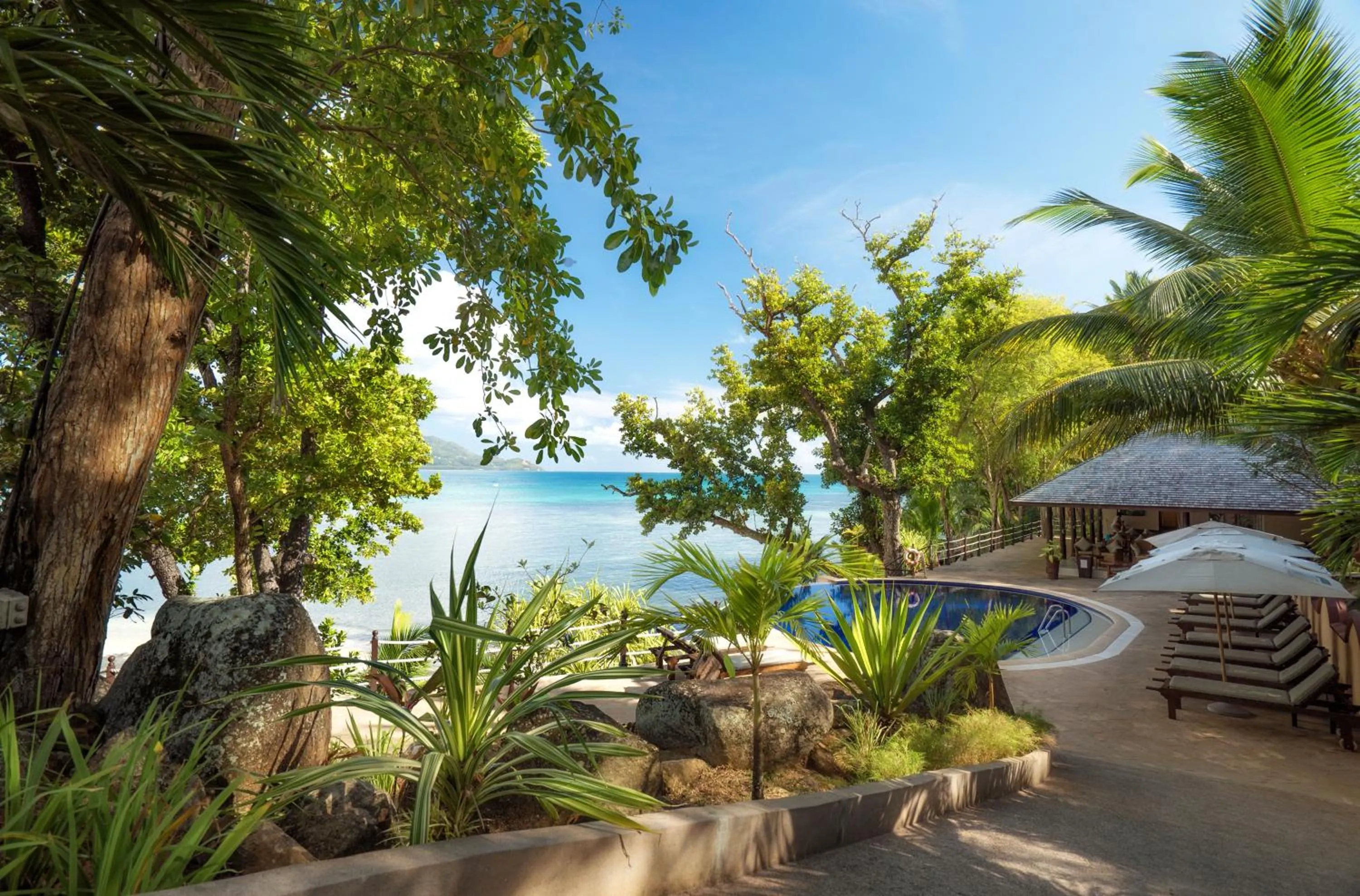 Lobby or reception in Cerf Island Resort