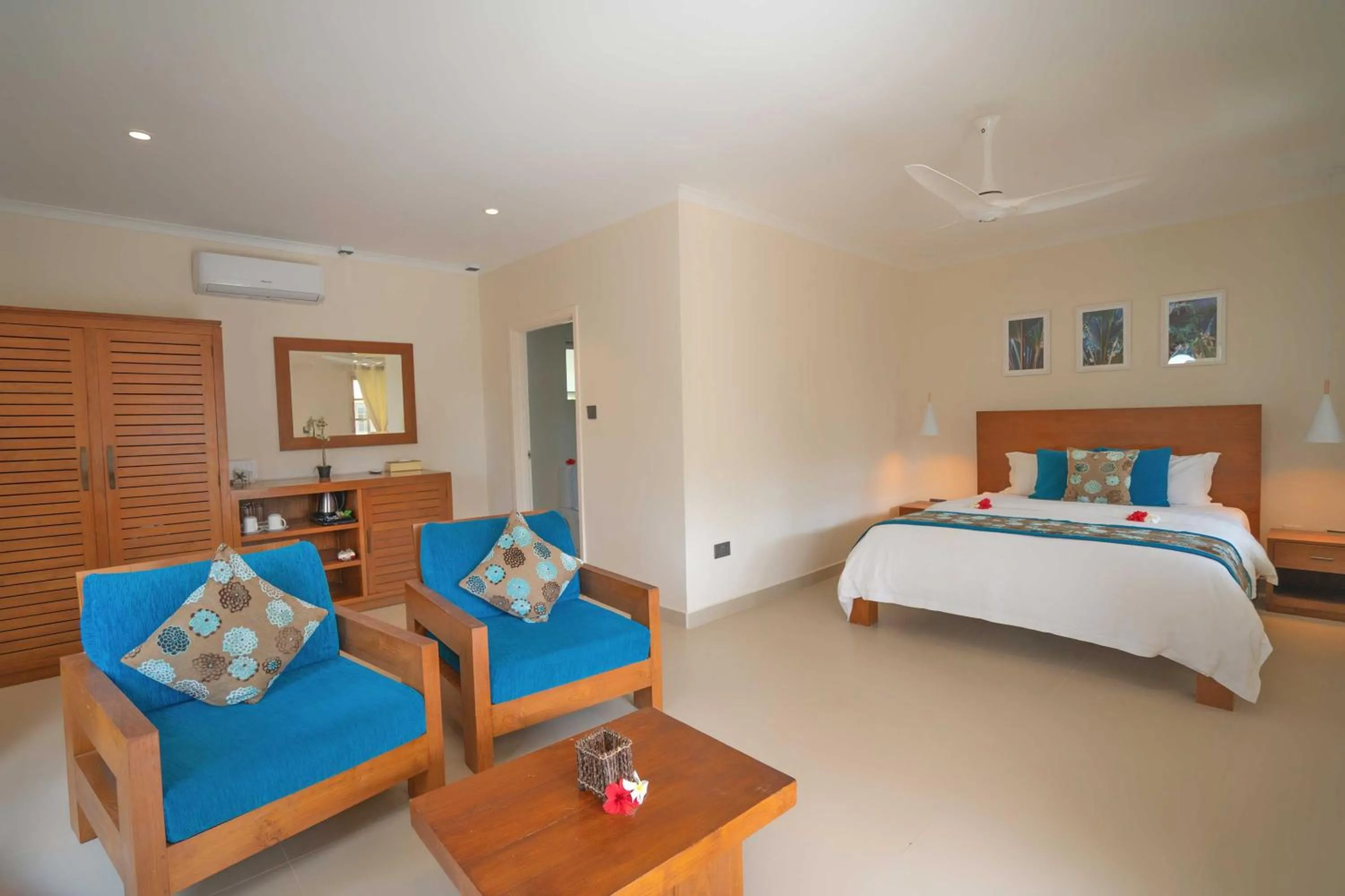 Bed in Villas de Mer