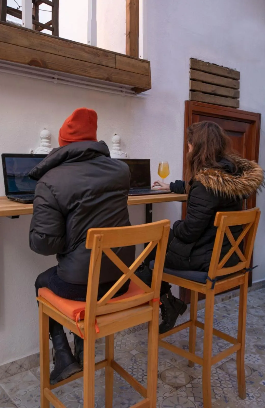 People in Lily Town Hotel