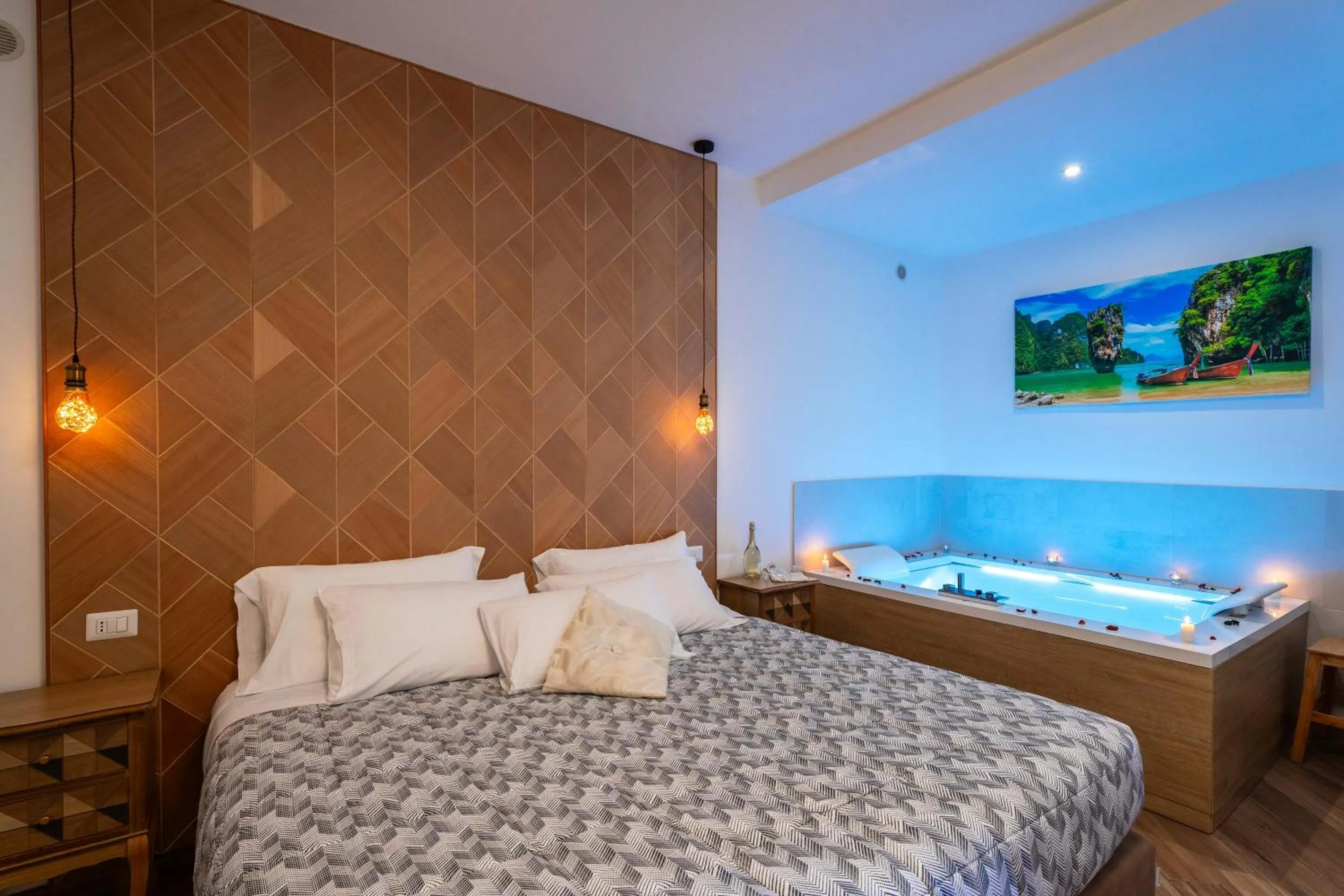 Bedroom, Bed in Le Querce Farmhouse