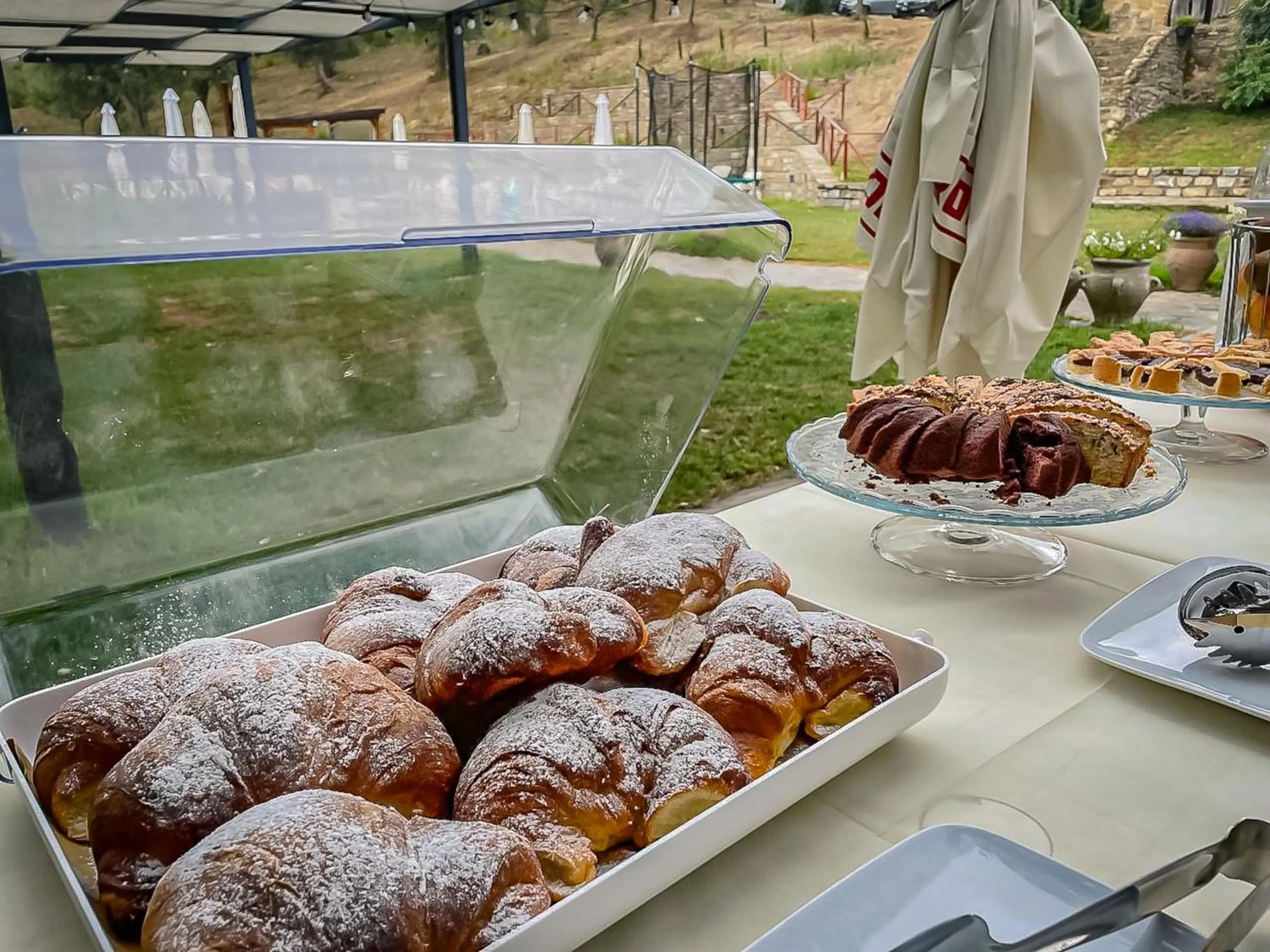 Breakfast in Le Querce Farmhouse