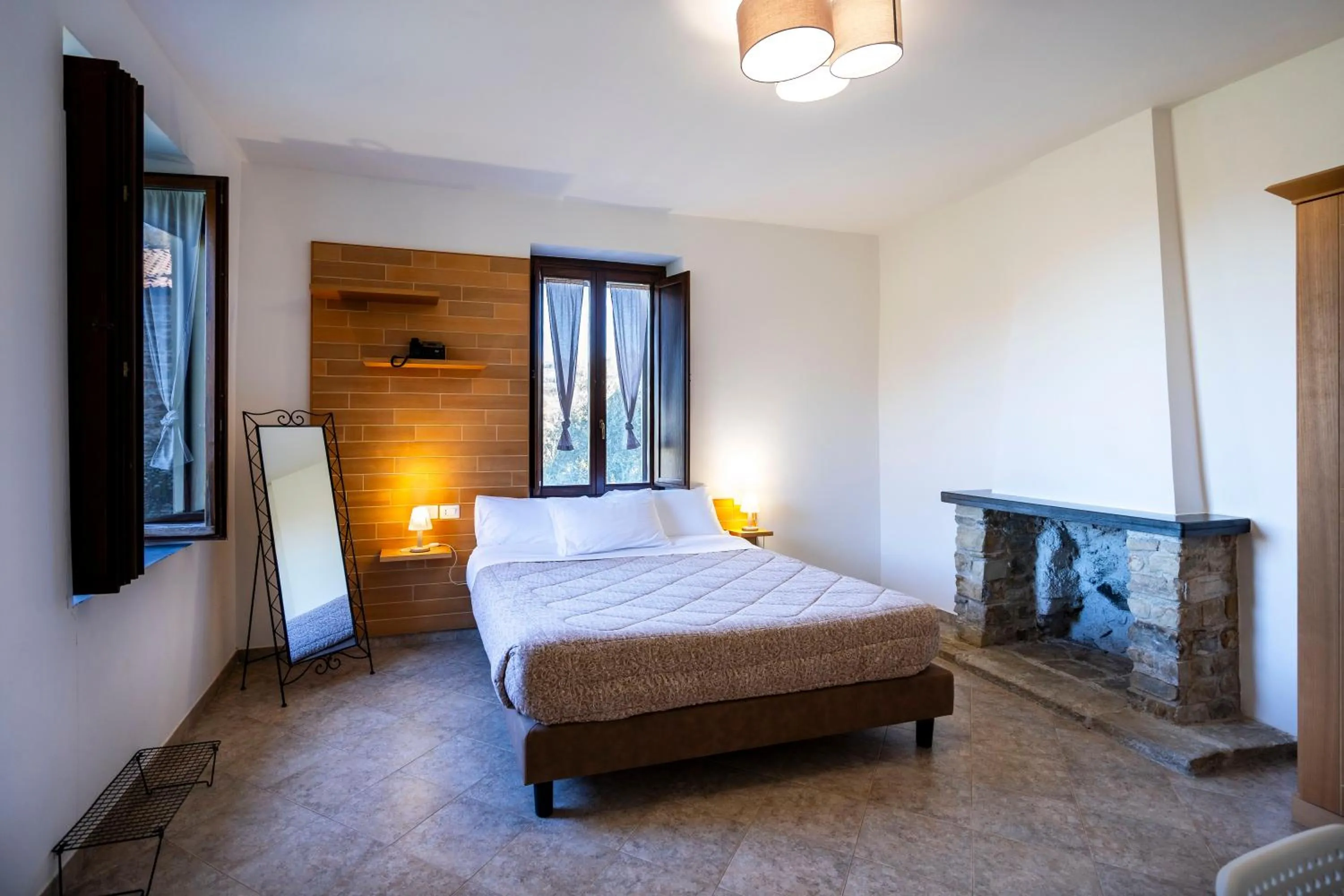 Bedroom, Bed in Le Querce Farmhouse