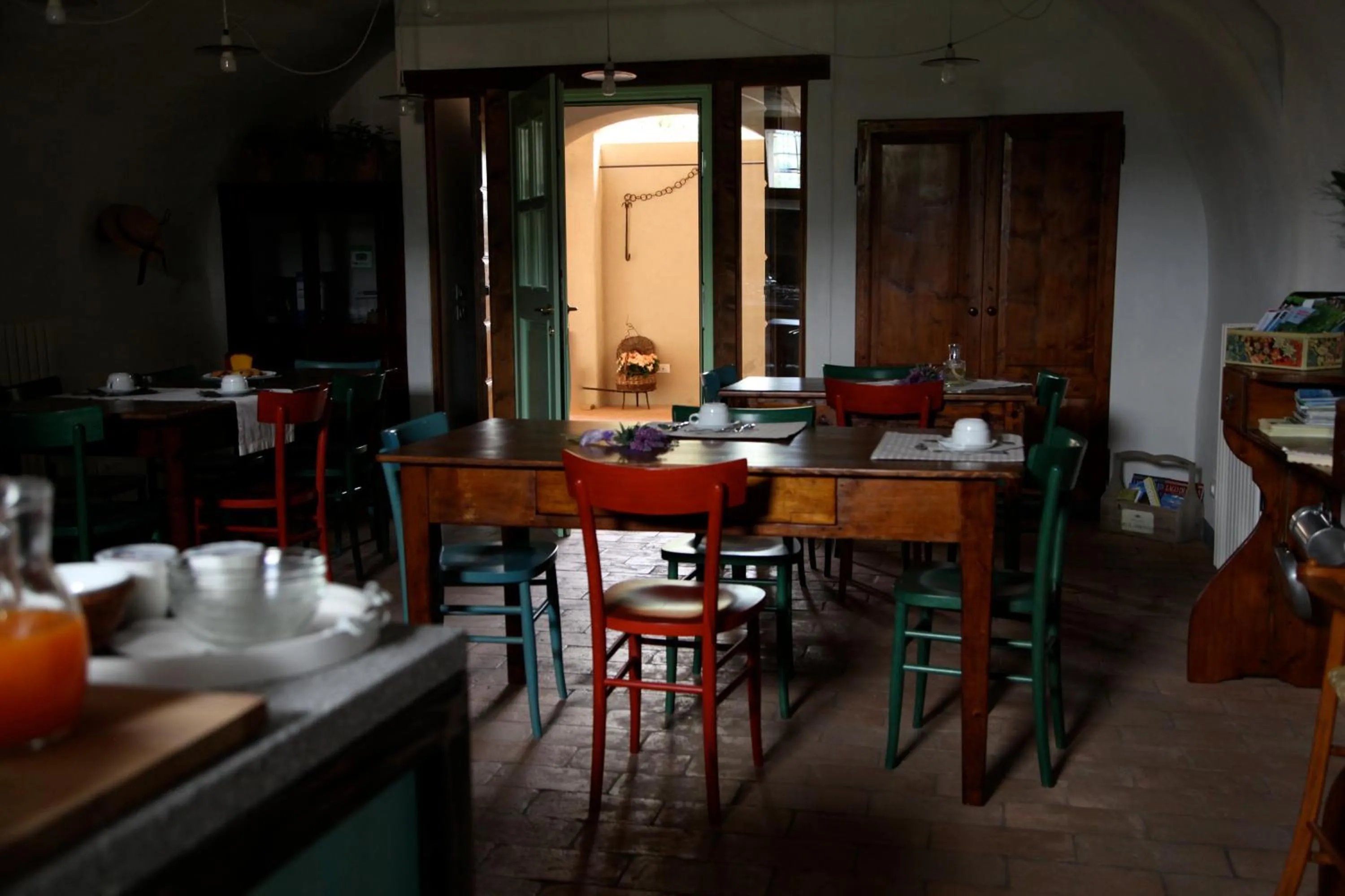 Dining area in A Casa Di Mìnola