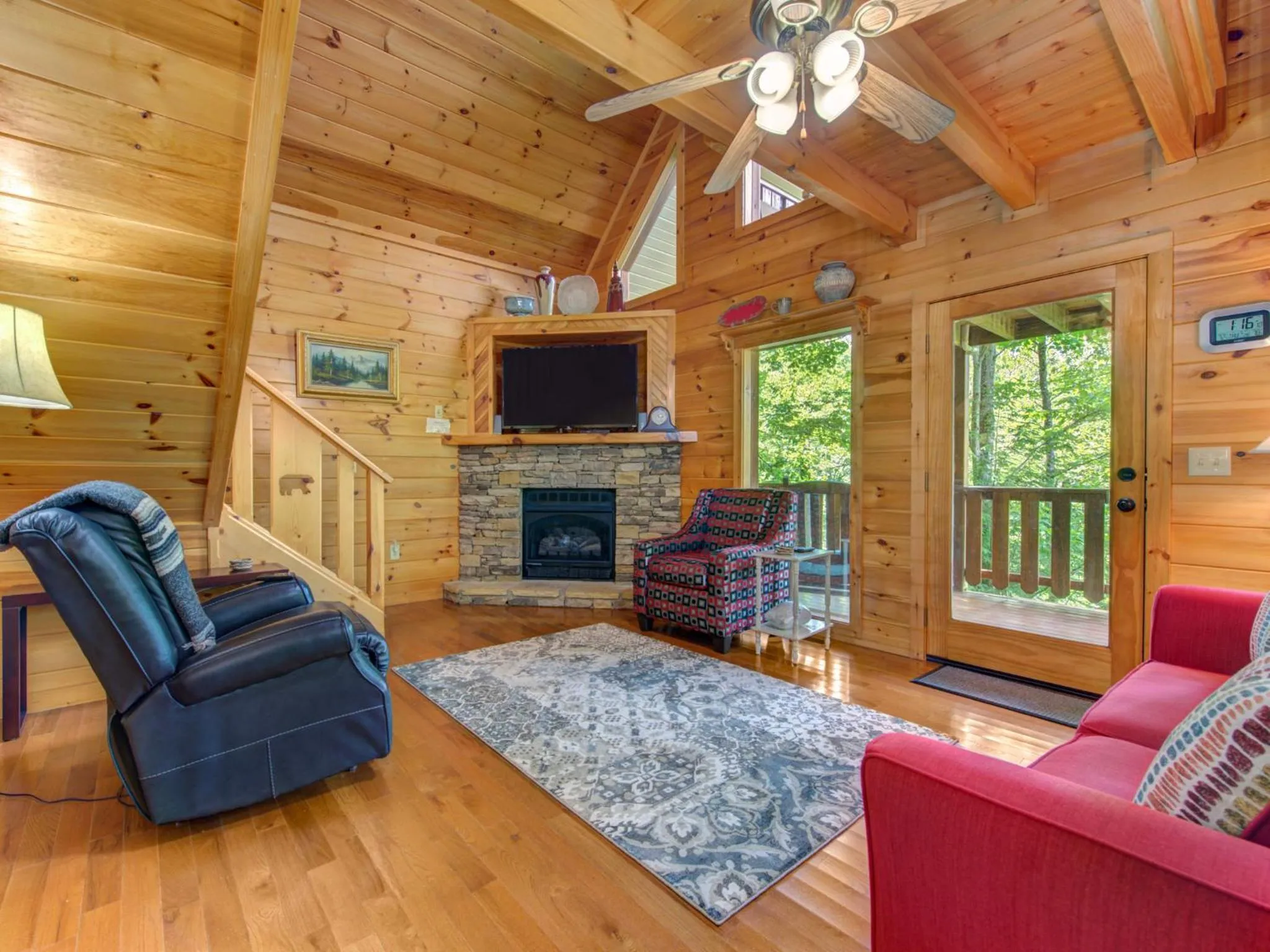 Living room in Macys Hideaway