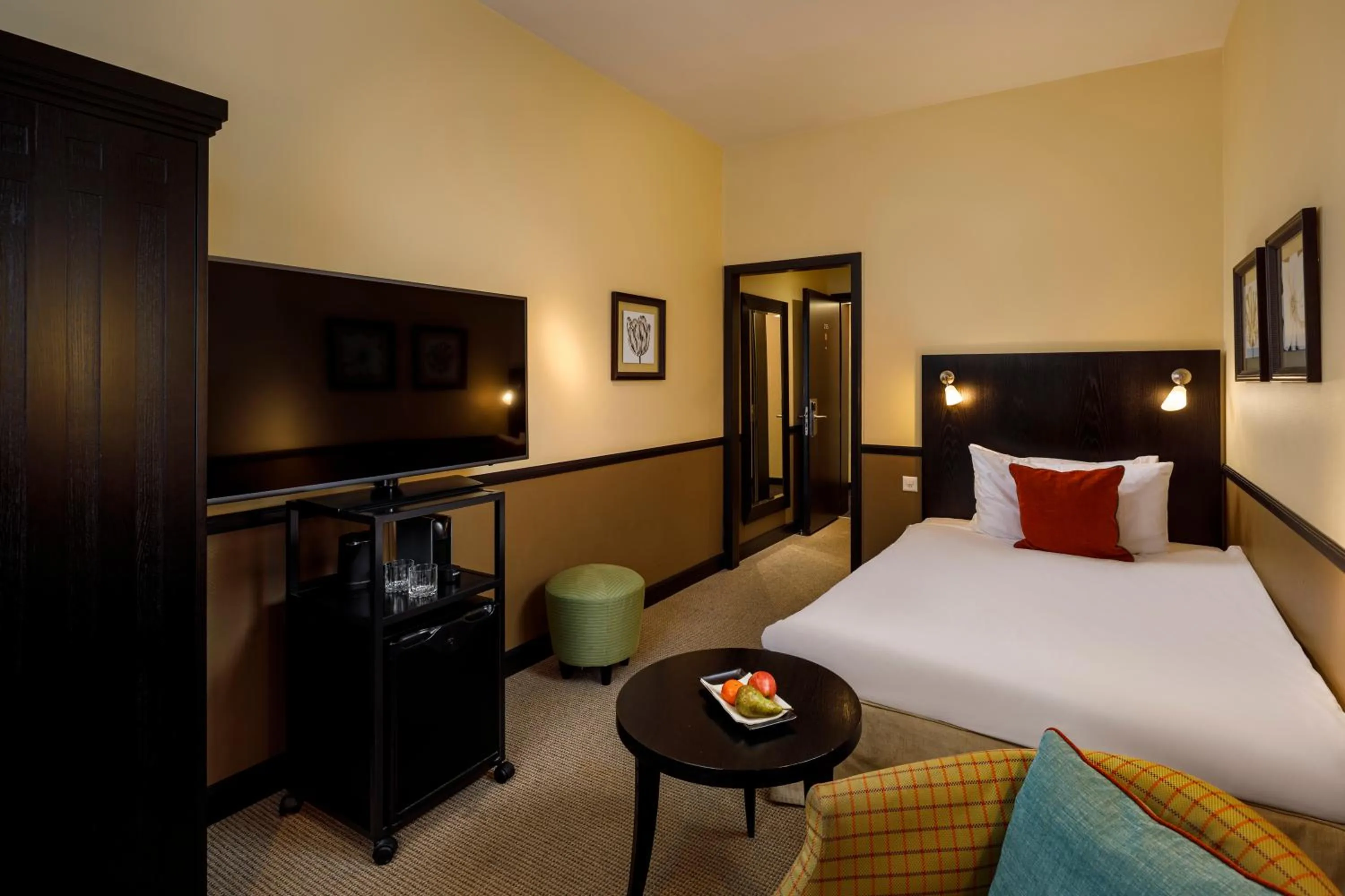 Bed in Opera Hotel Zürich