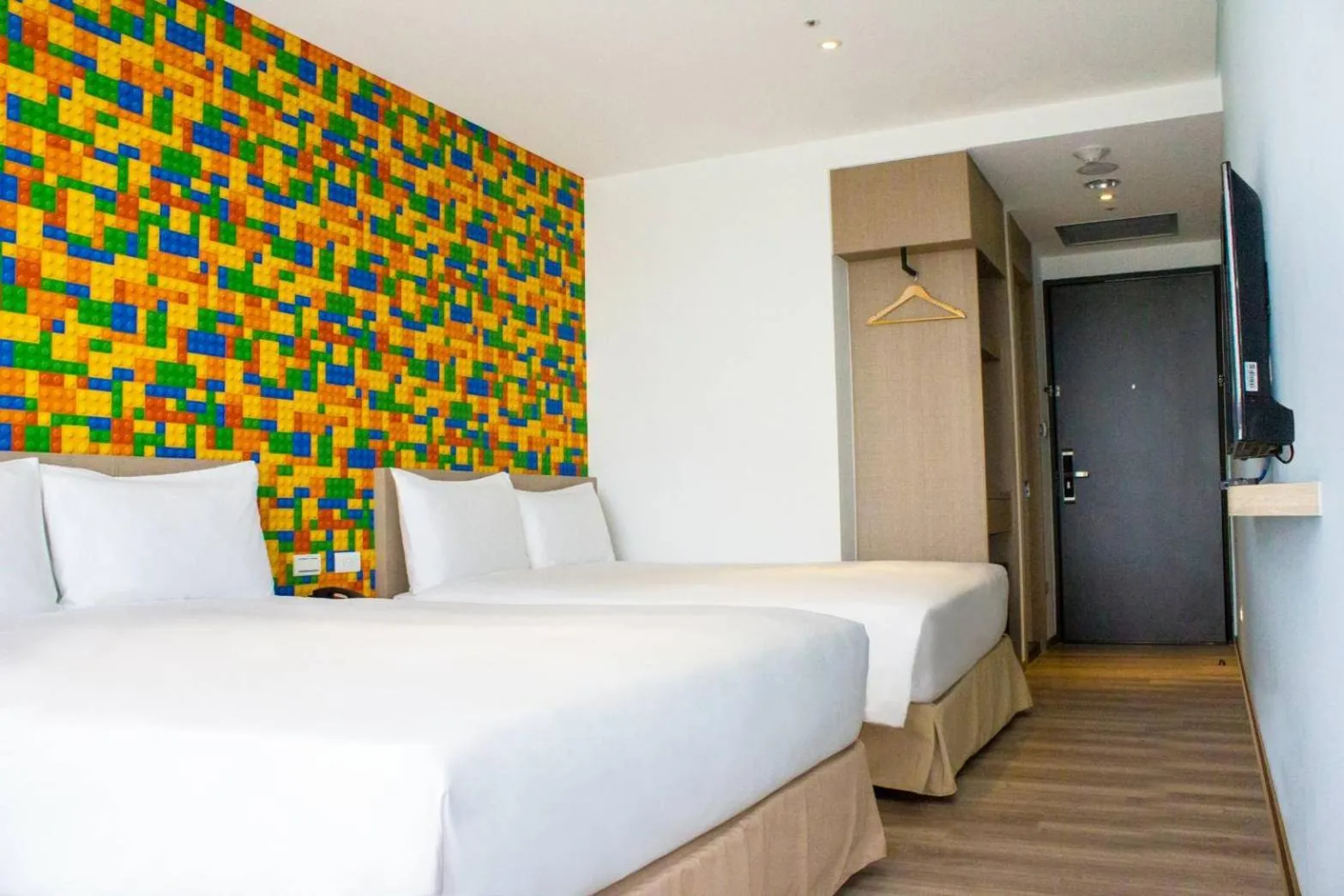 Bed in The Brick Hotel