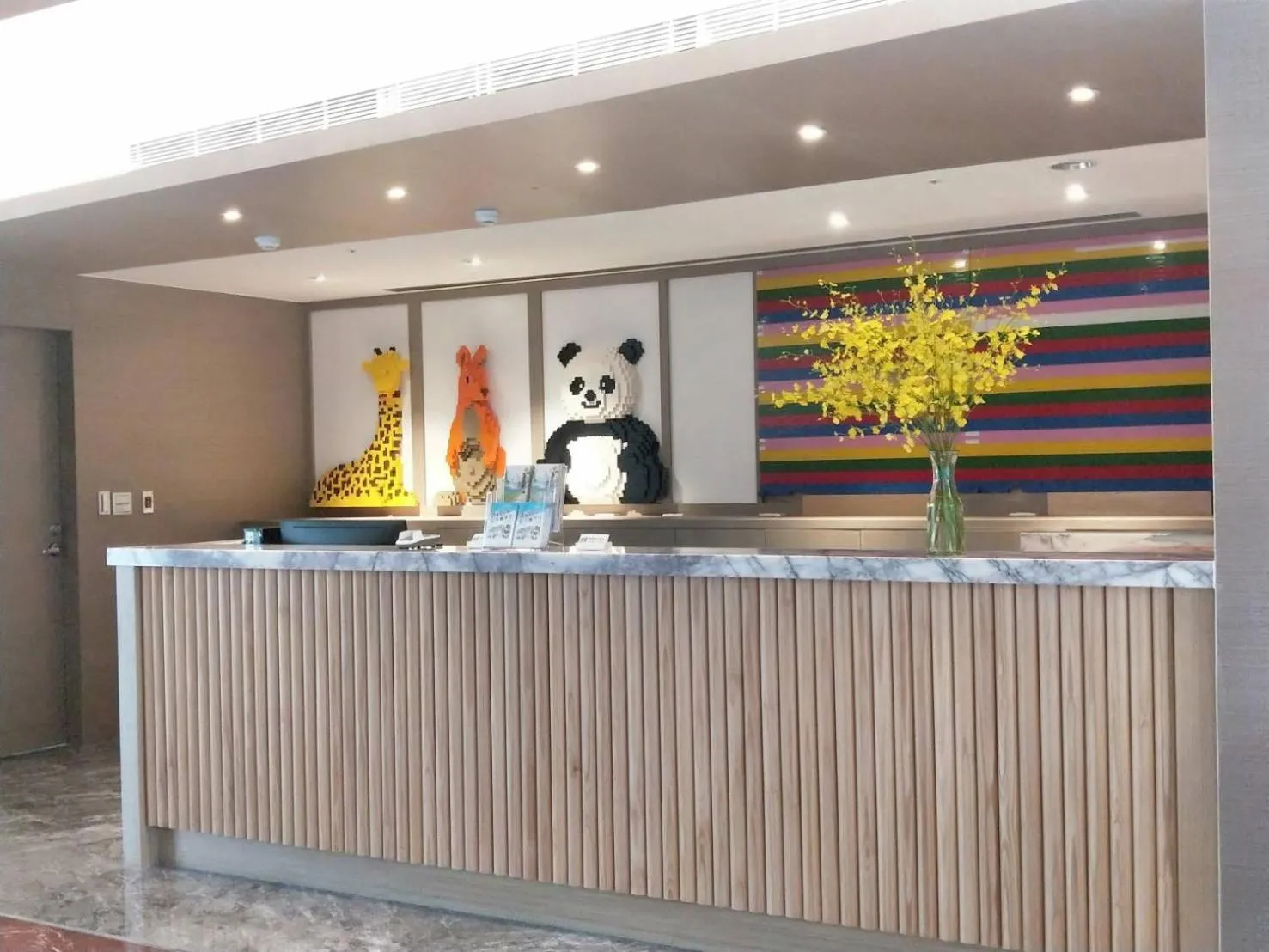 Lobby or reception in The Brick Hotel