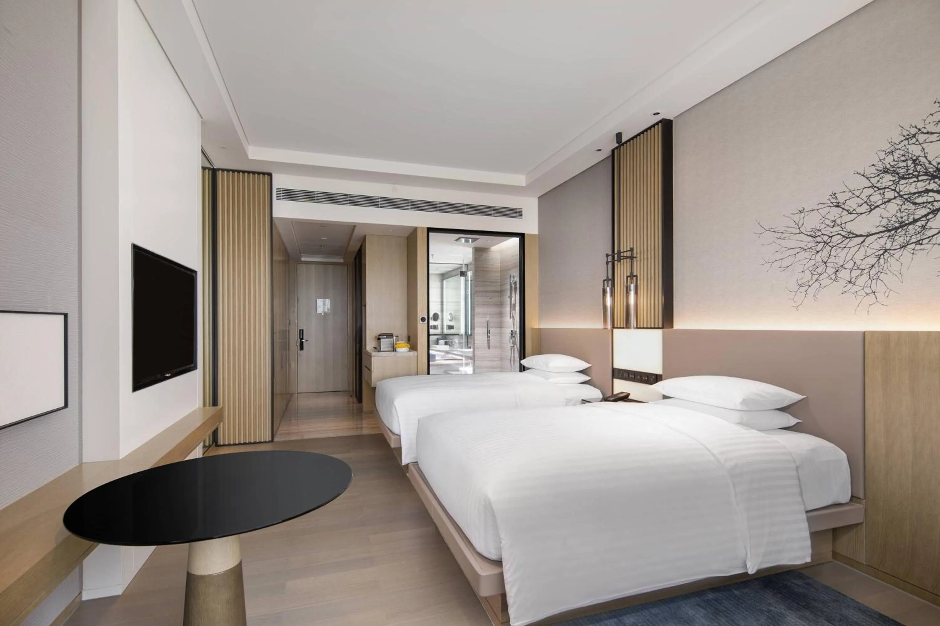 Photo of the whole room, Bed in Courtyard by Marriott Chengdu South