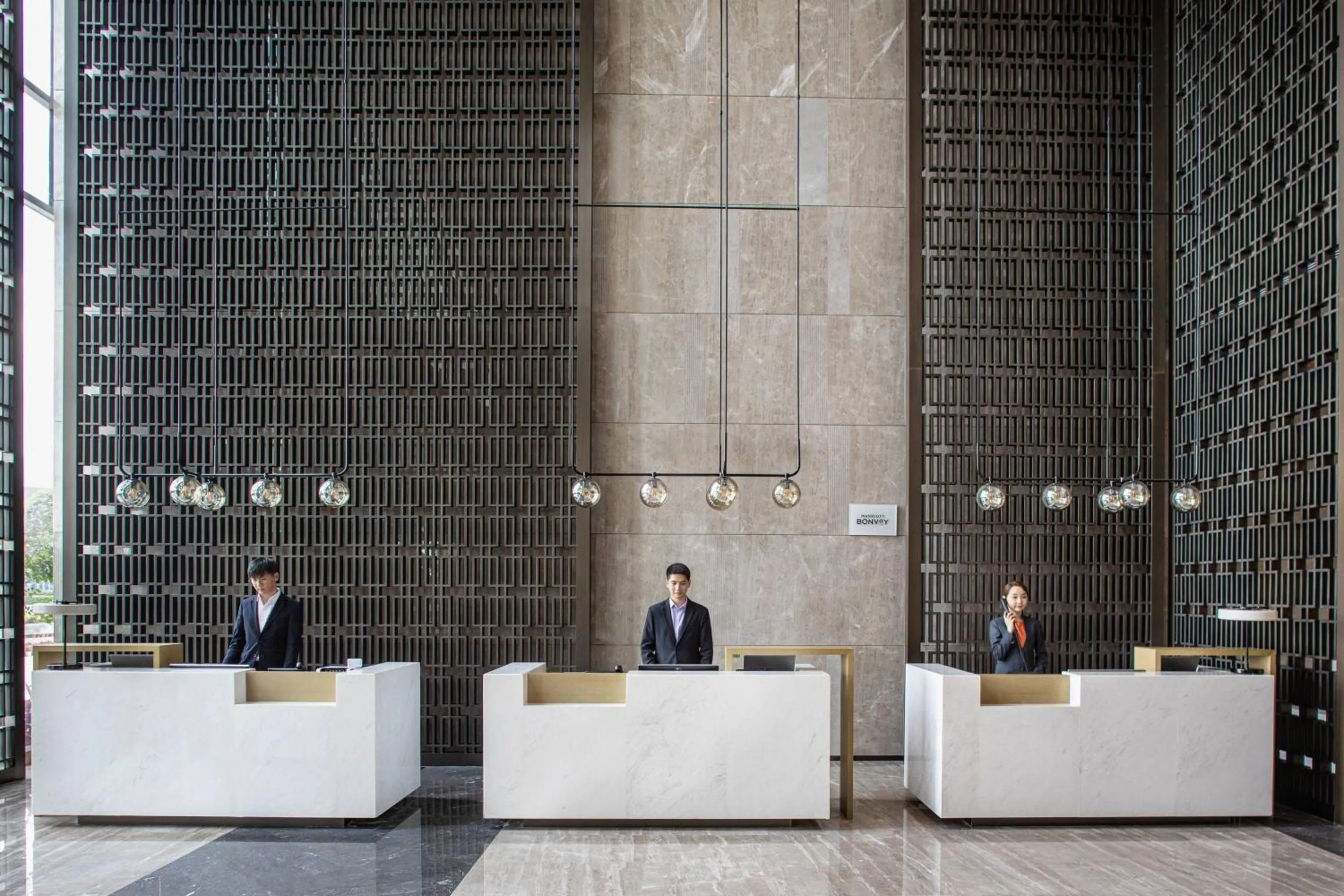 Lobby or reception in Courtyard by Marriott Chengdu South