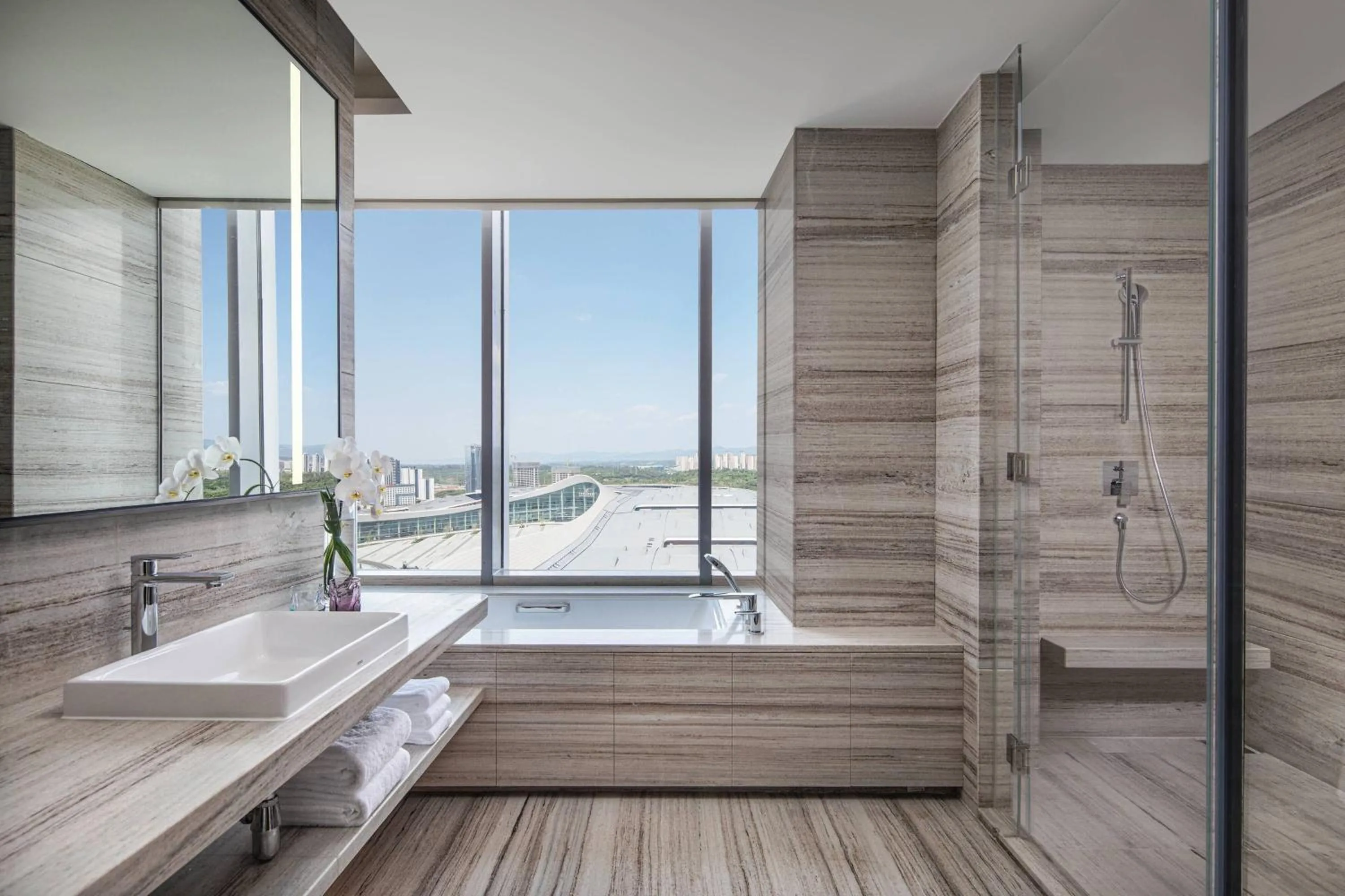 Bathroom in Courtyard by Marriott Chengdu South