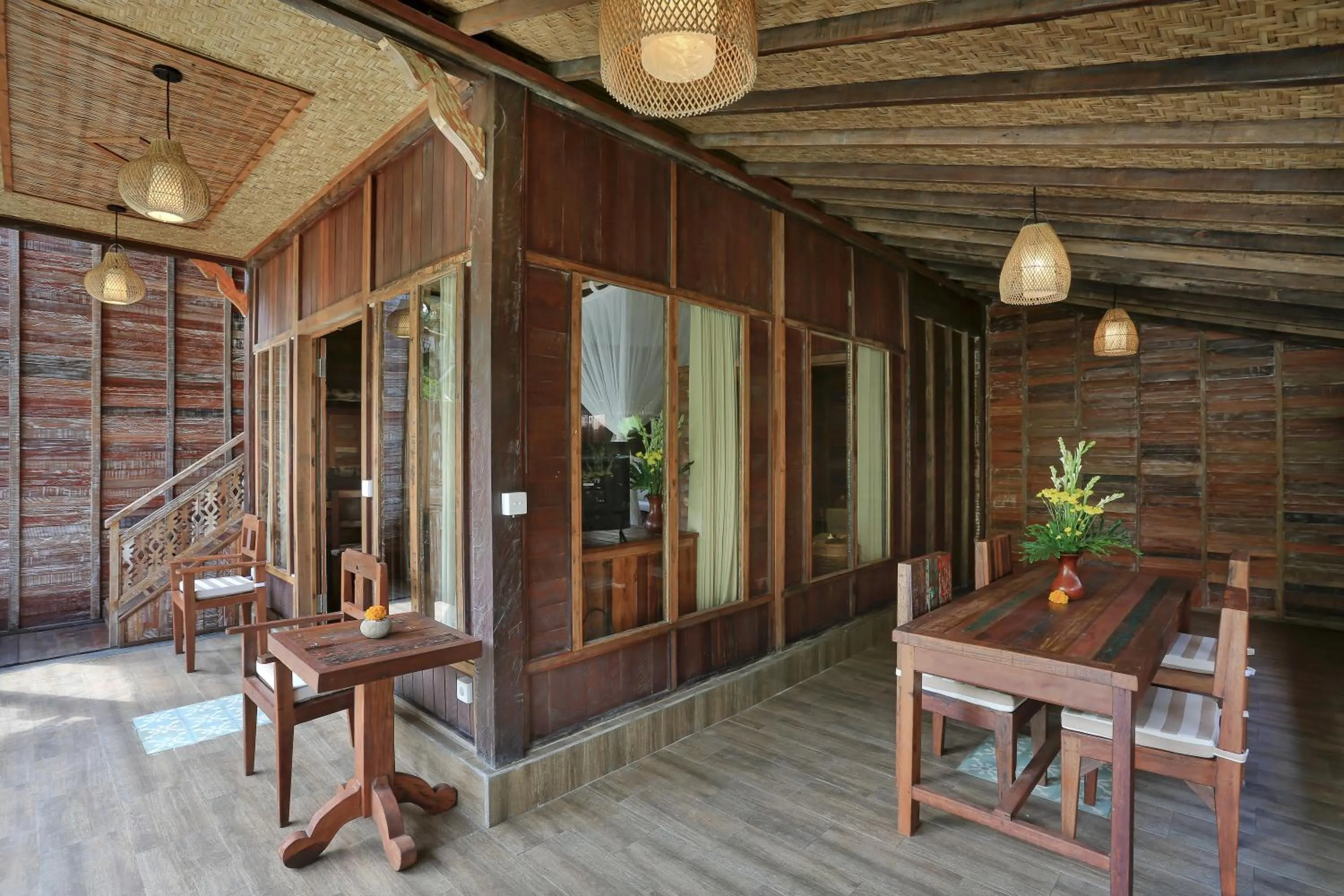 Dining area in PAWANA VILLAS