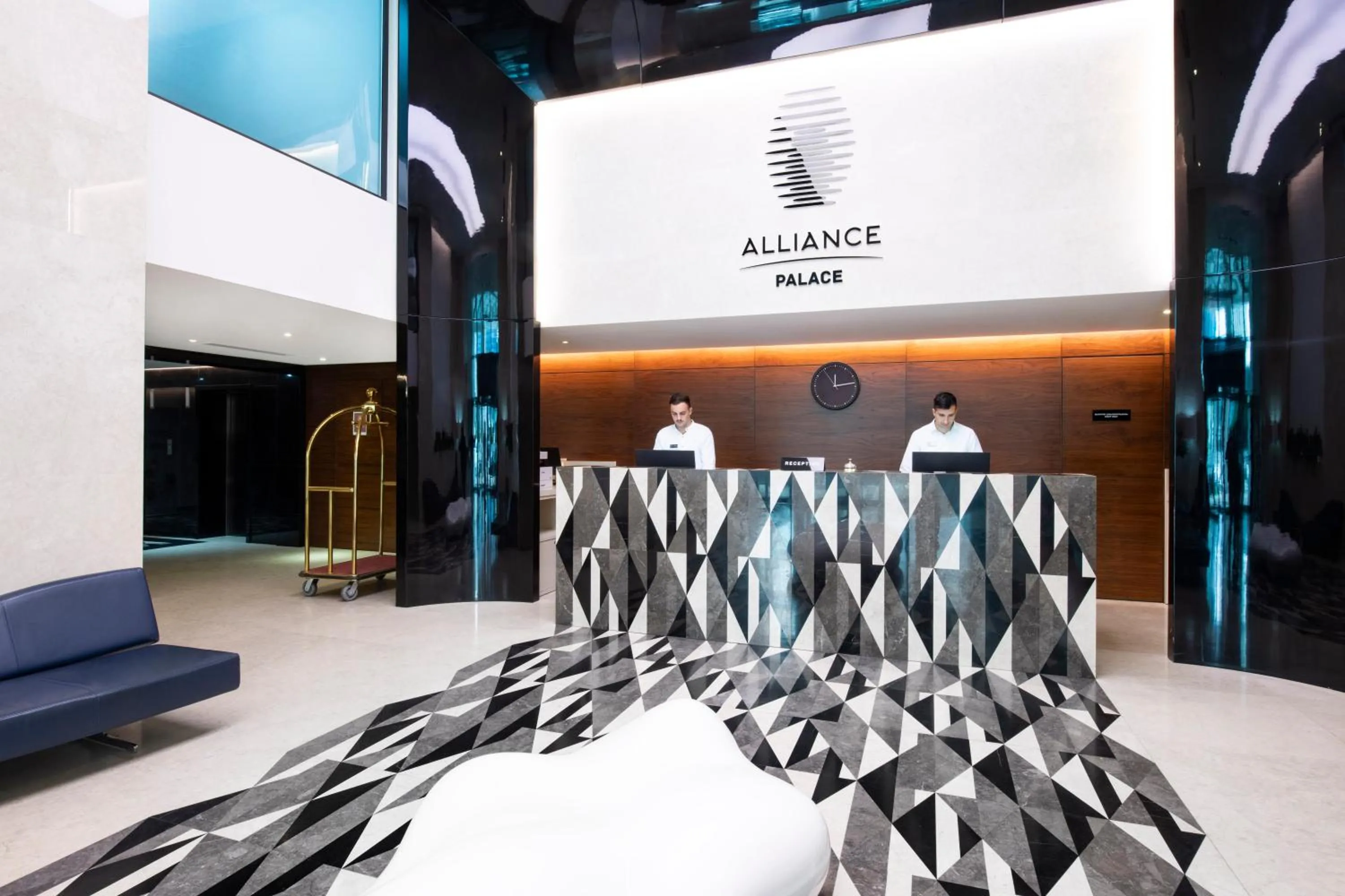 Lobby or reception in Alliance Palace Batumi