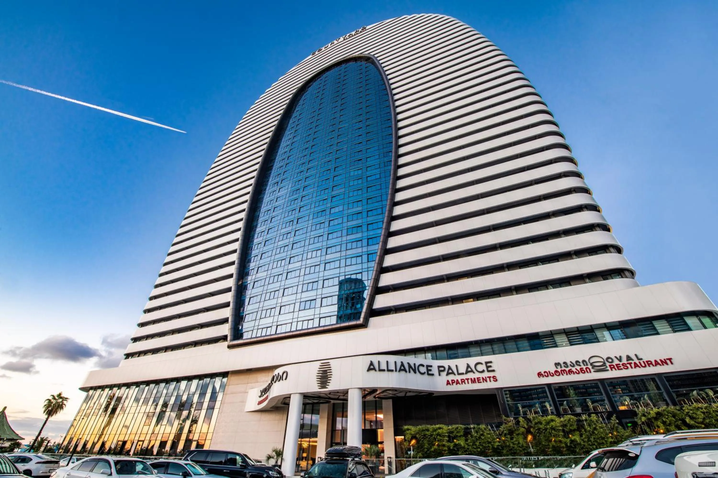 Property building in Alliance Palace Batumi
