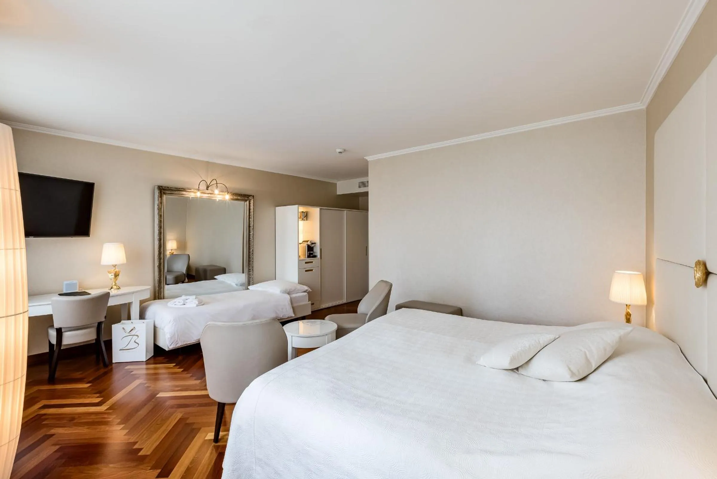 Bed in Hotel des Balances