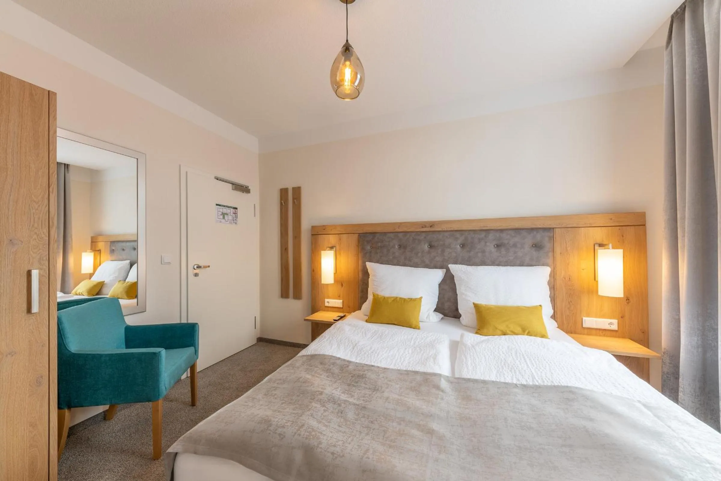 Bed in 24/7 Selfcheckin