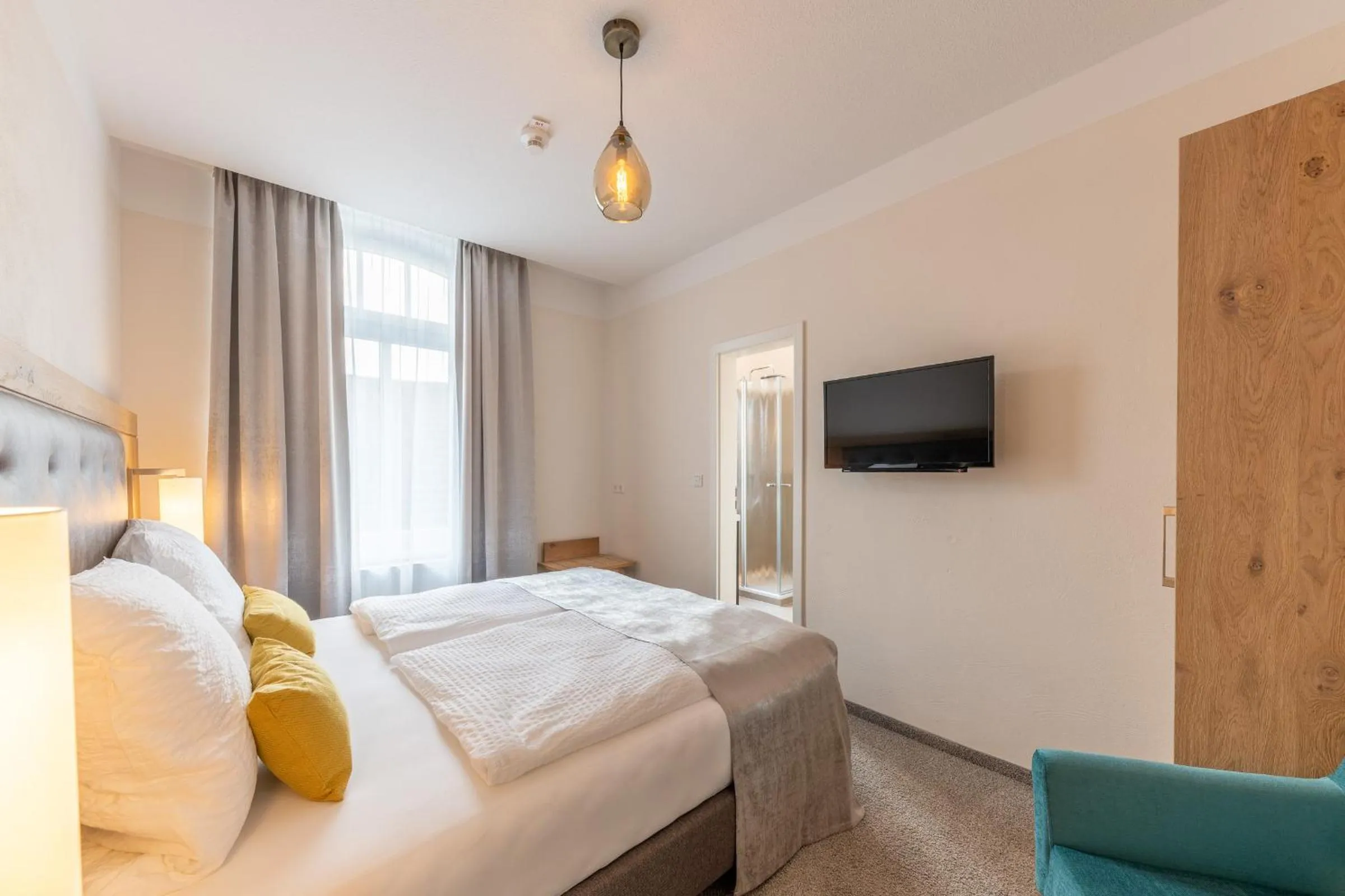 Bed in 24/7 Selfcheckin