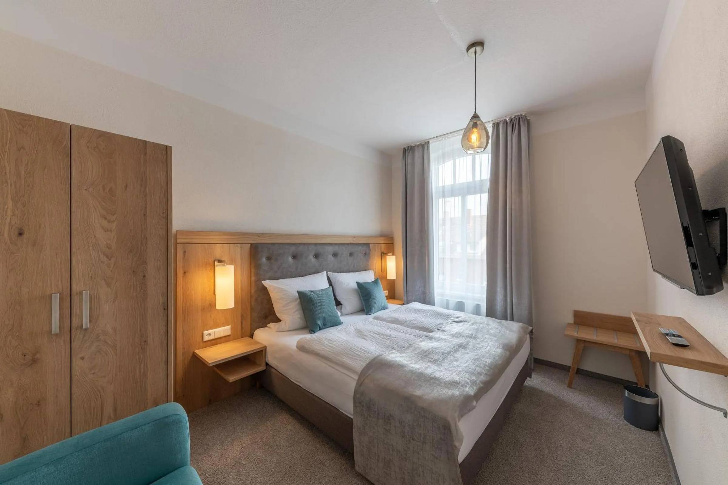 Bed in 24/7 Selfcheckin