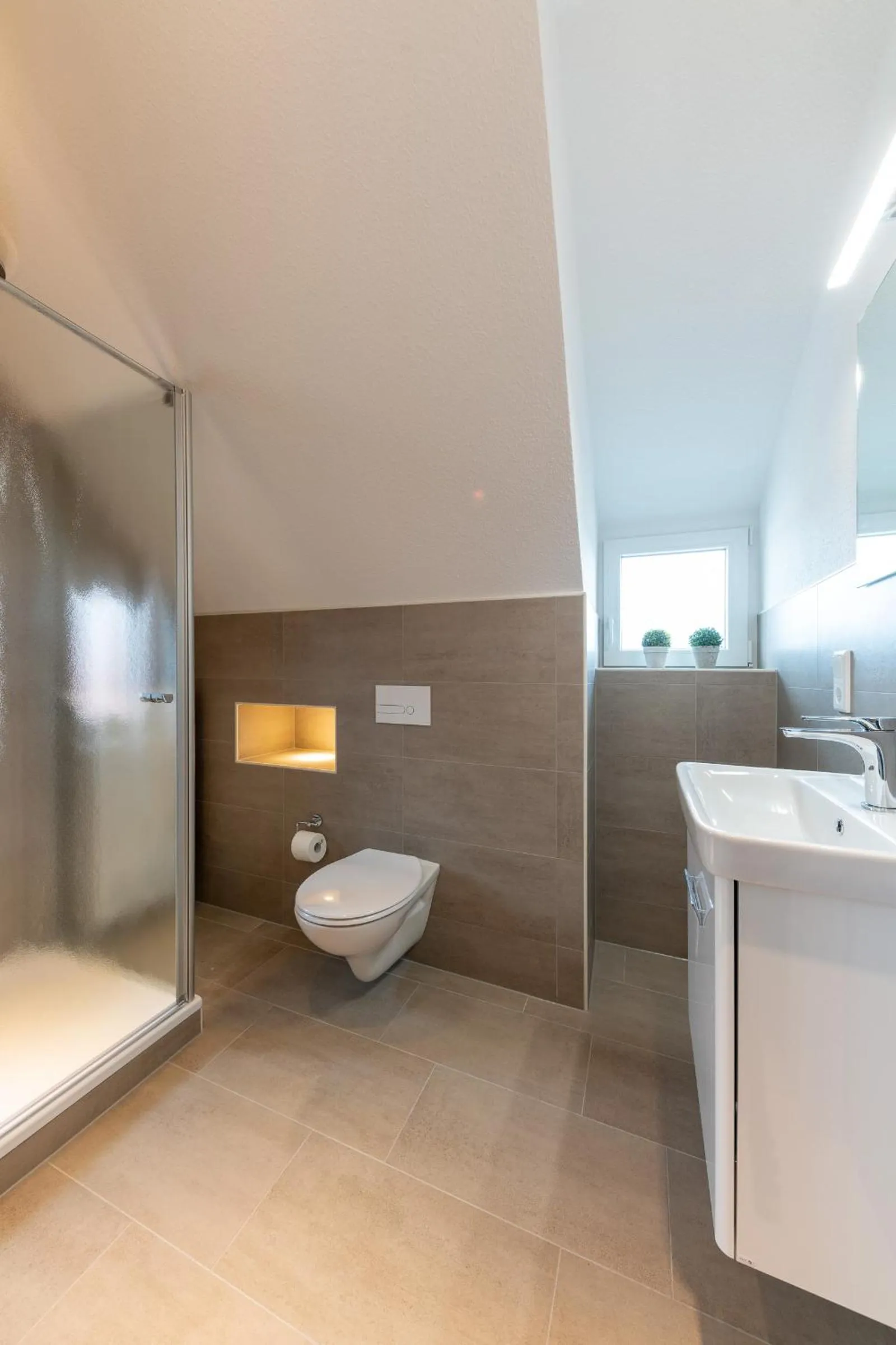 Bathroom in 24/7 Selfcheckin