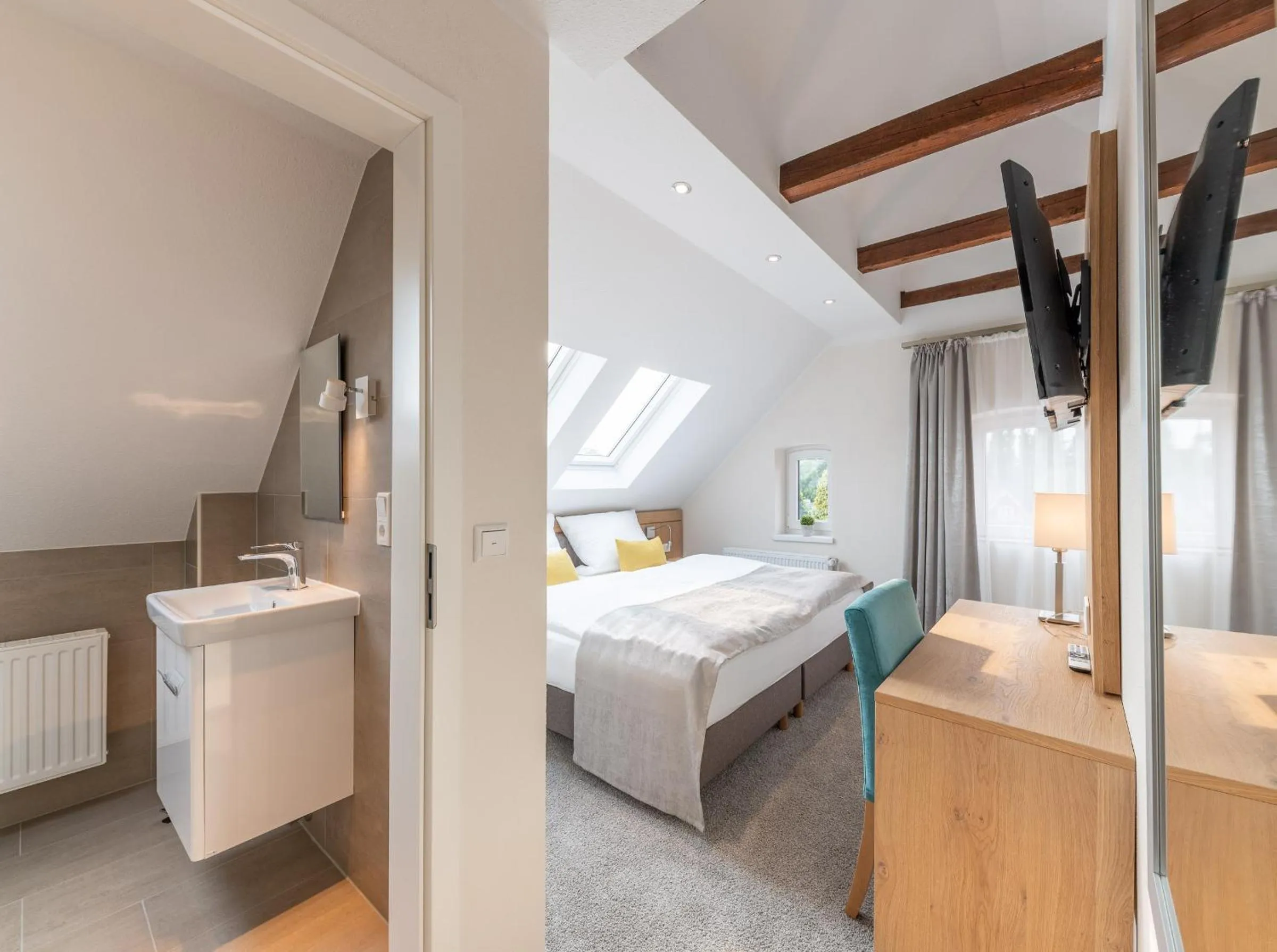 Bed in 24/7 Selfcheckin