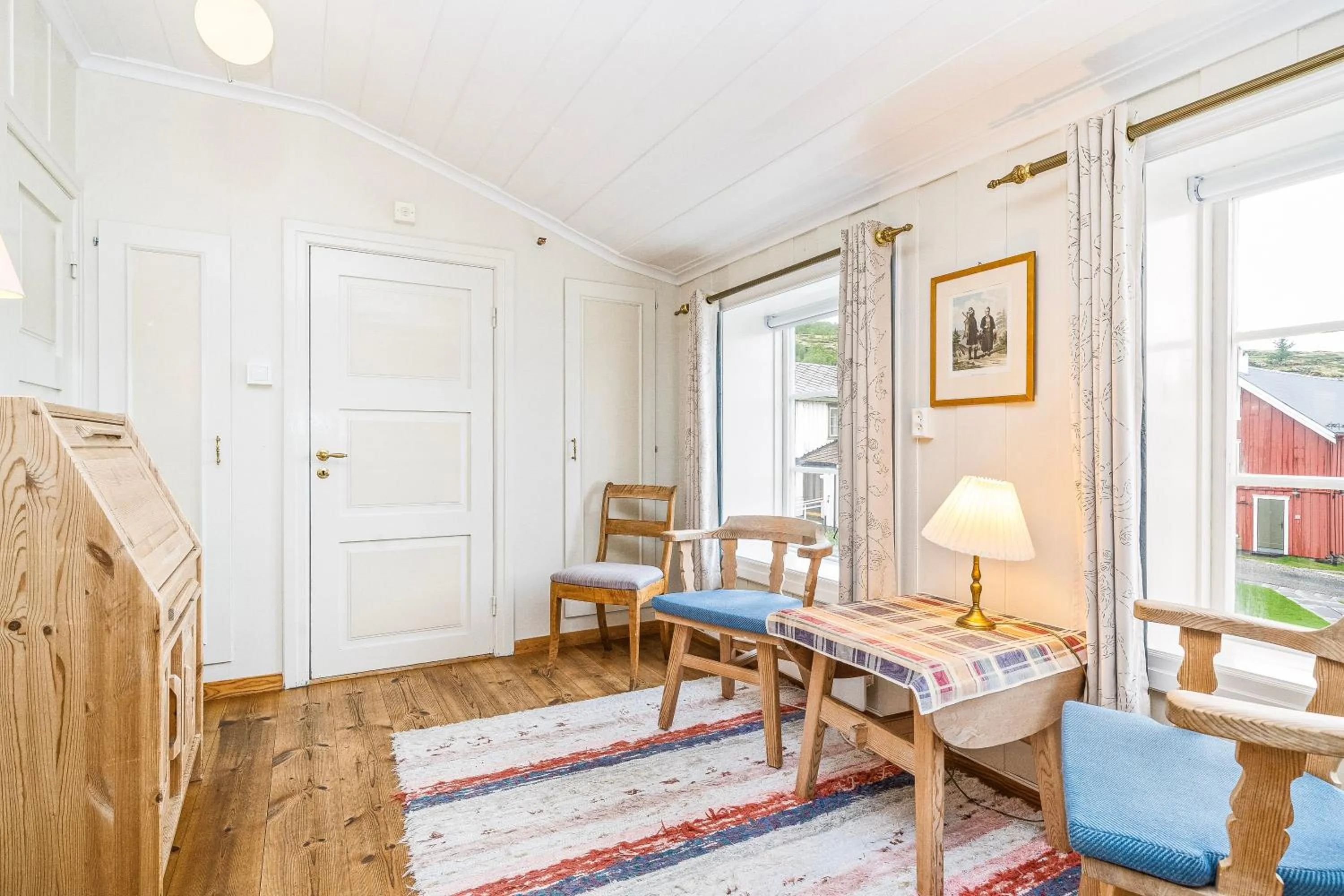 Seating area in Frich`s Kongsvold